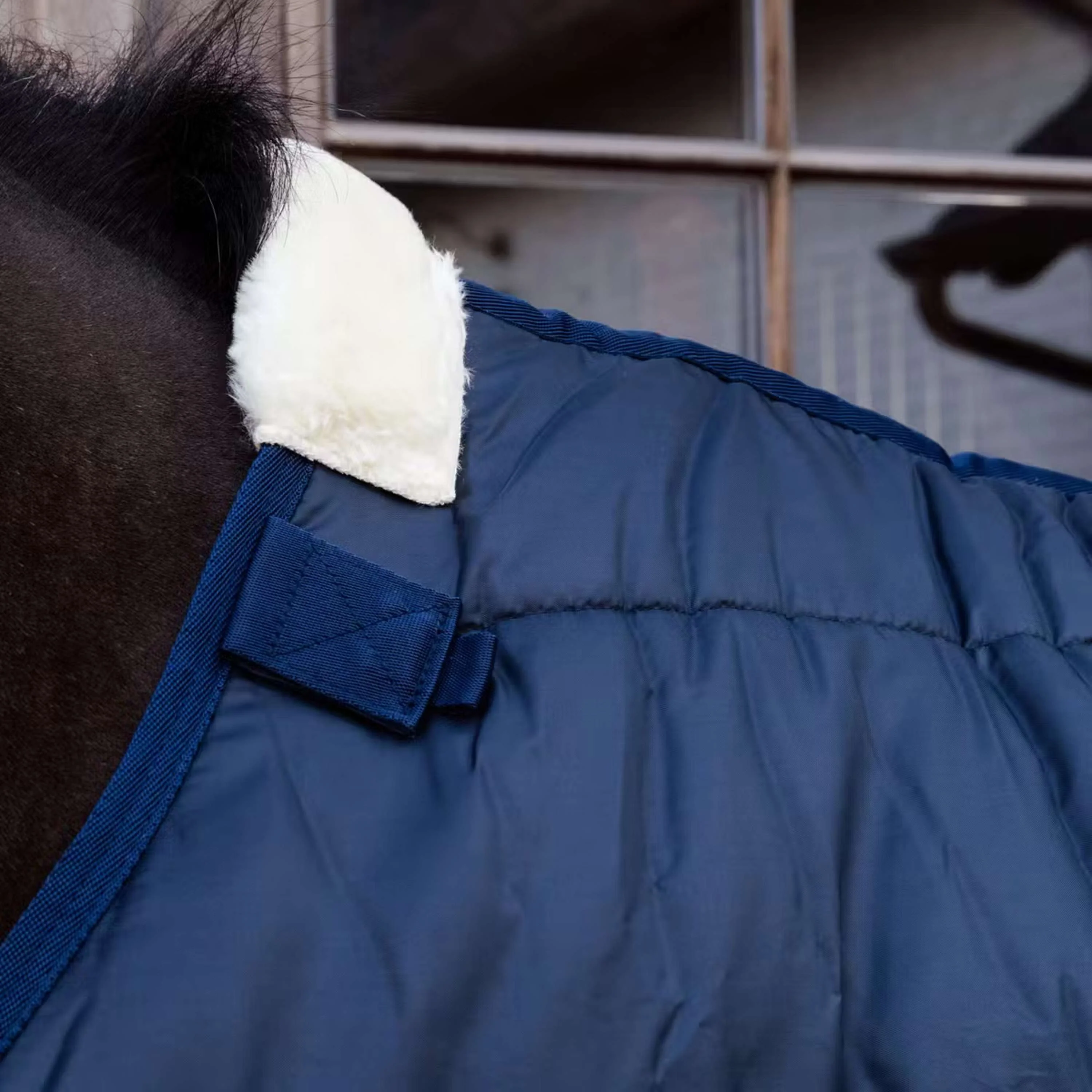 Kentucky Turnout Rug Comfort Liner Pro 400g Navy - Image 4
