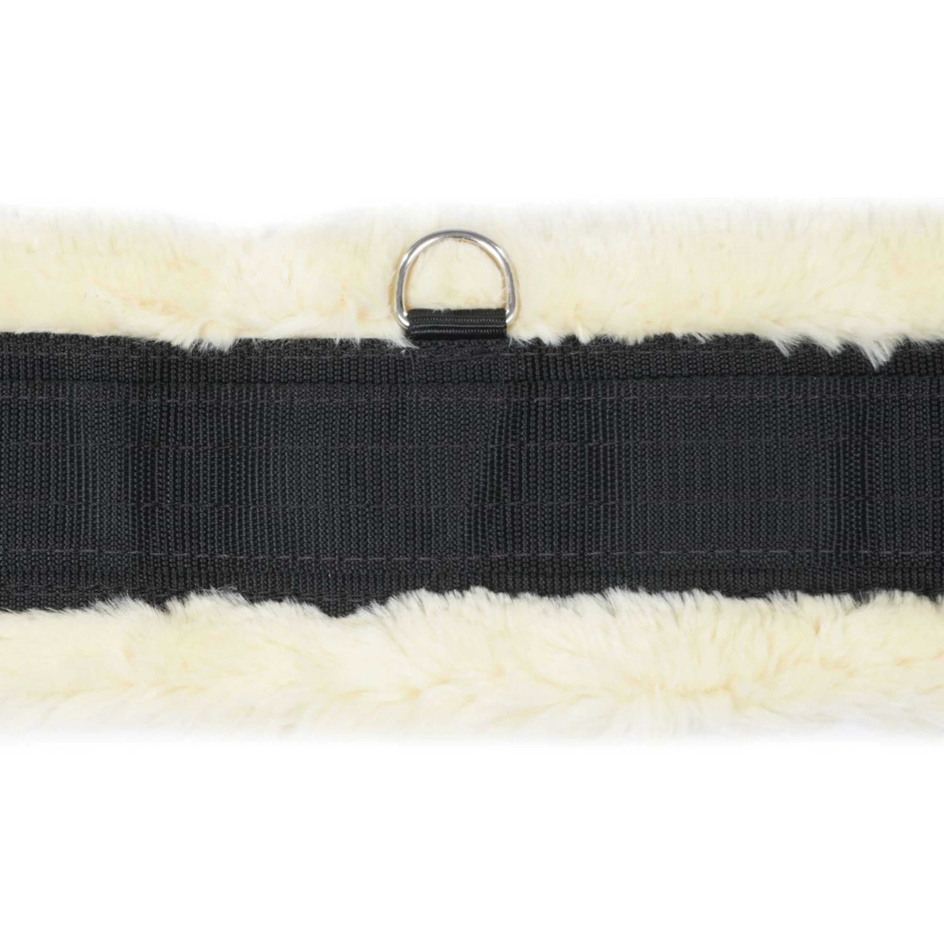 Kentucky Vielseitigkeitsgurt Sheepskin Schwarz/Naturell - Image 5