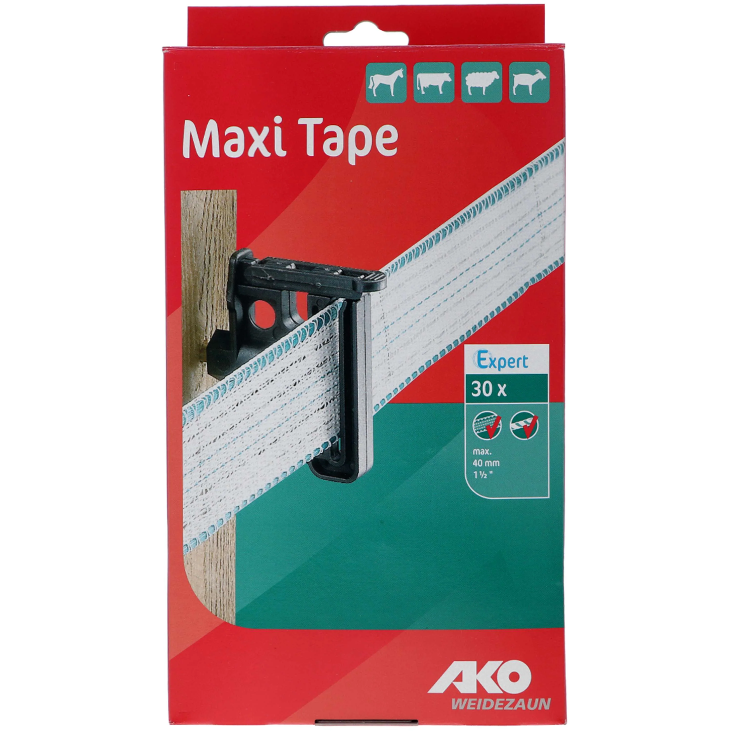 Kerbl Klippisolator MAXI Tape f.Band+Seil, 6 mm-Stütze - Image 2