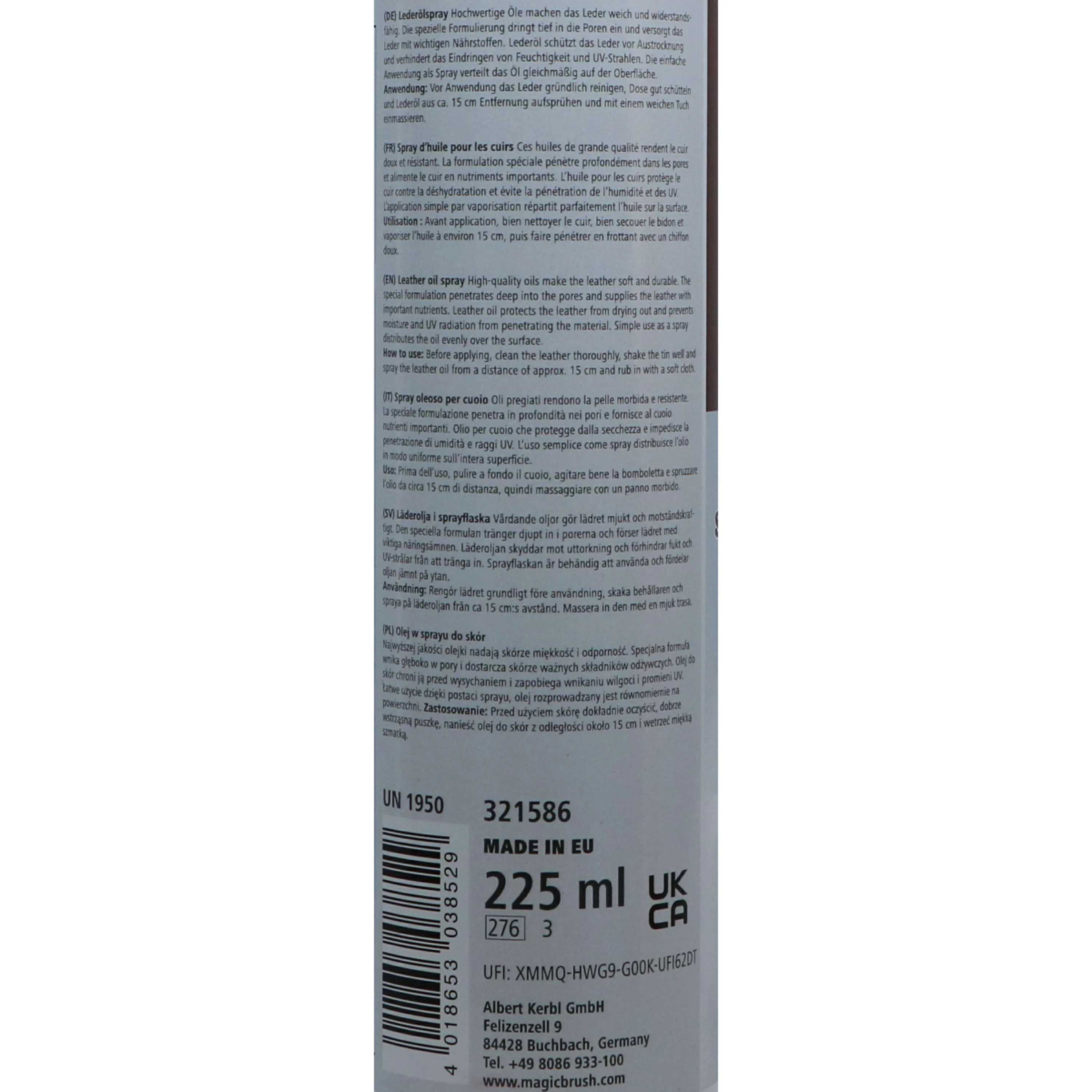 Kerbl Ölspray für Leder - Image 4