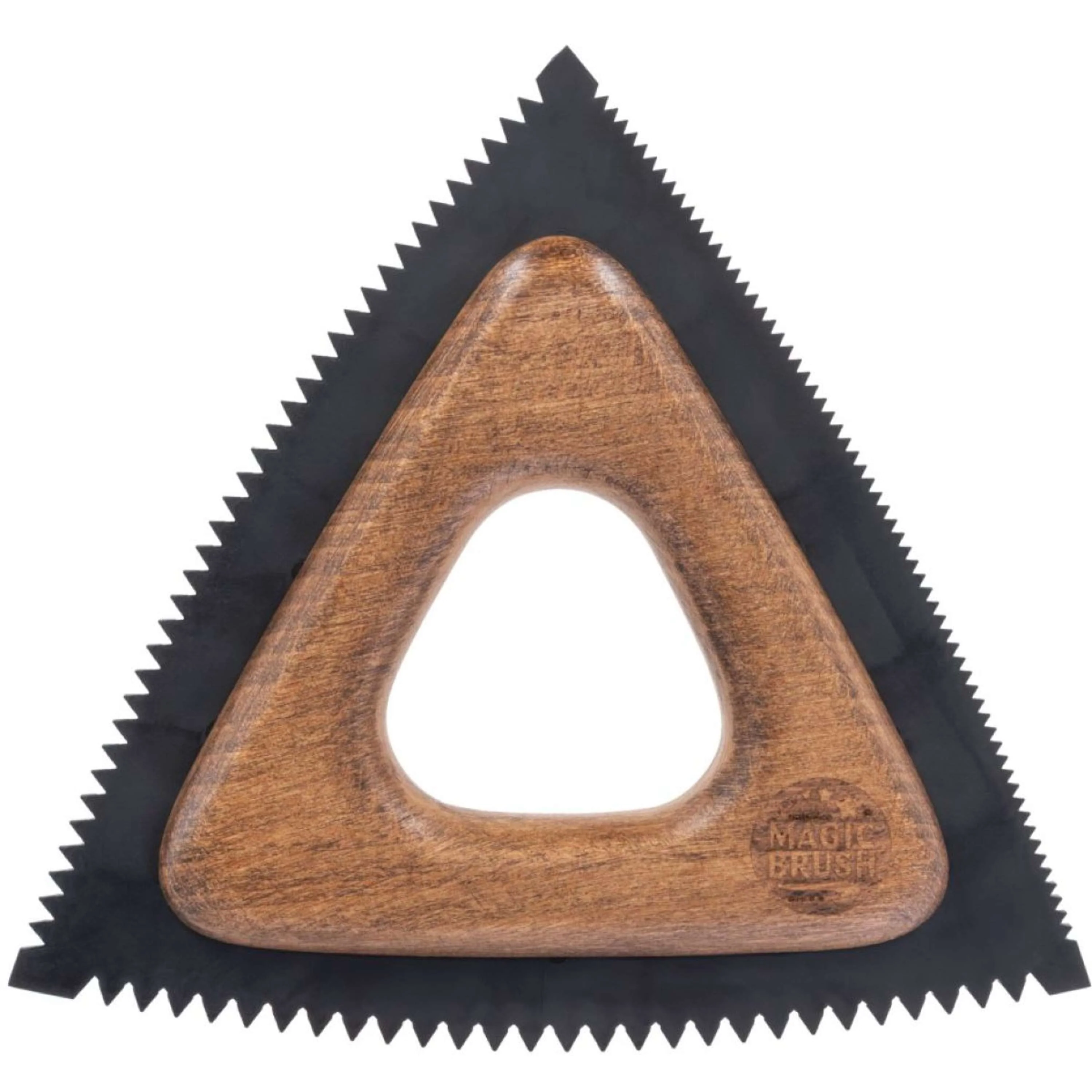 Kerbl Magic Brush Triangle Schwarz/Braun