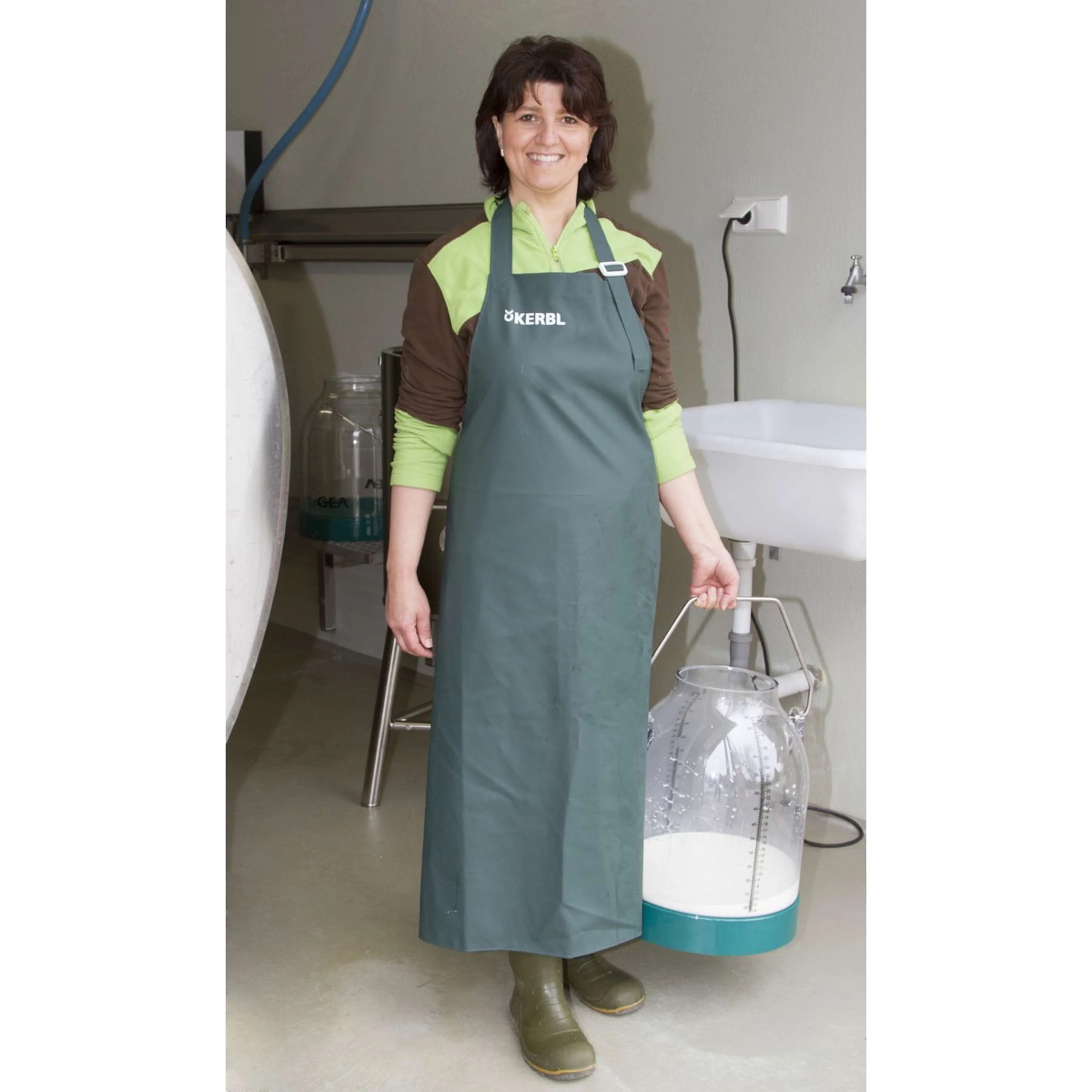 Kerbl Melkerschürze Premium Grün - Image 5