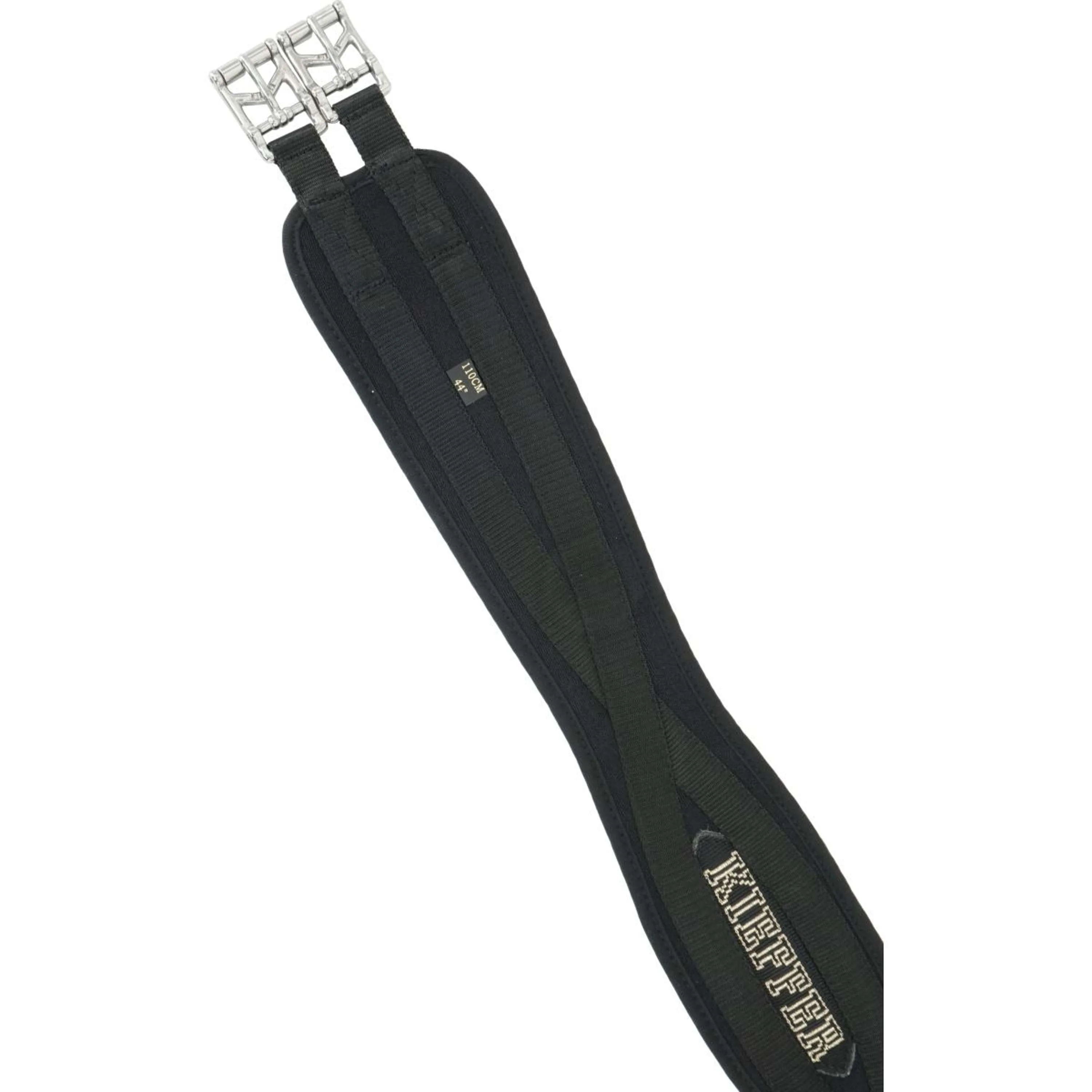 Kieffer Sattelgurt Viellseitigkeit Air-Tex ohne Gummizug Schwarz - Image 2