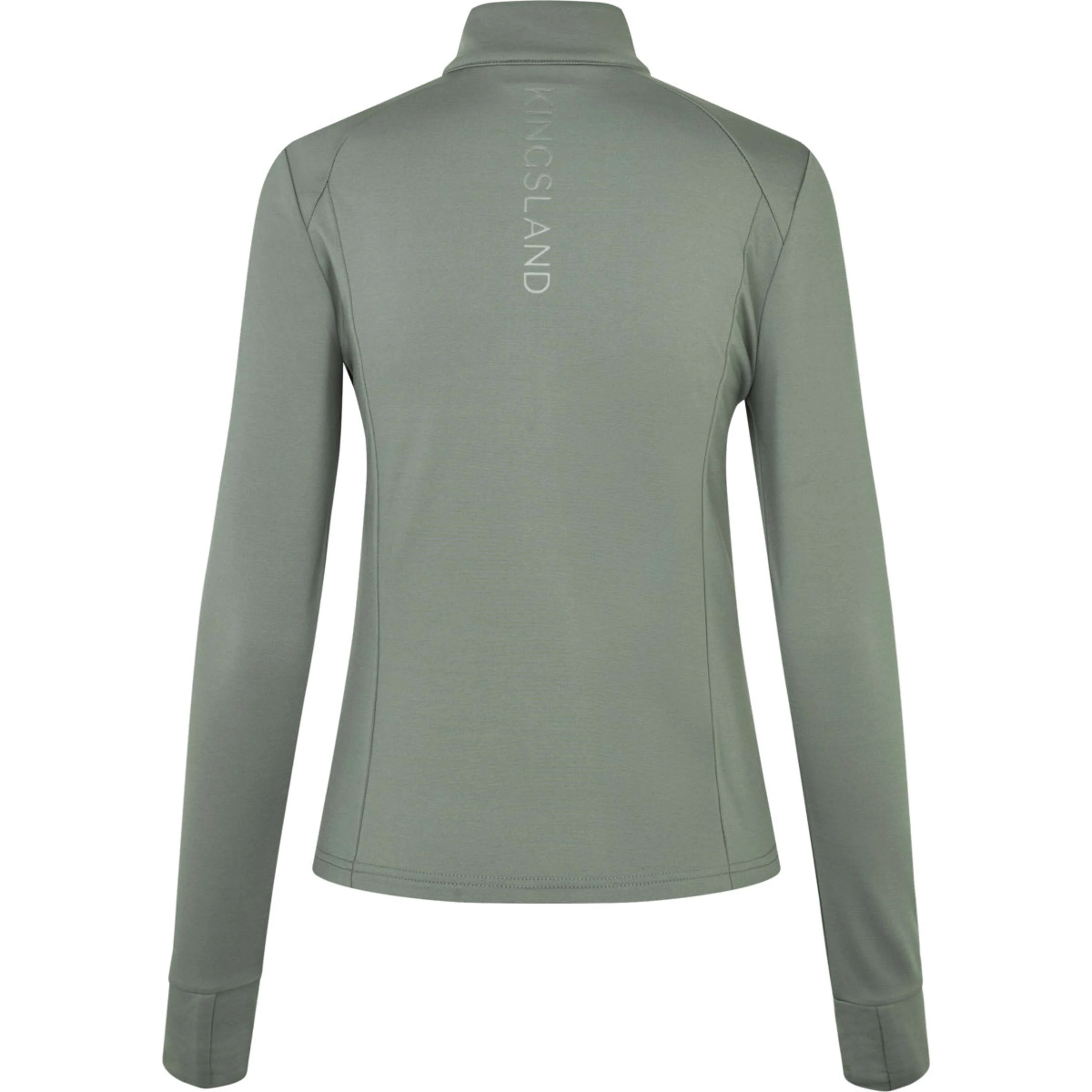 Kingsland Jacke KLLucy Mikrofleece Green Agave - Image 2