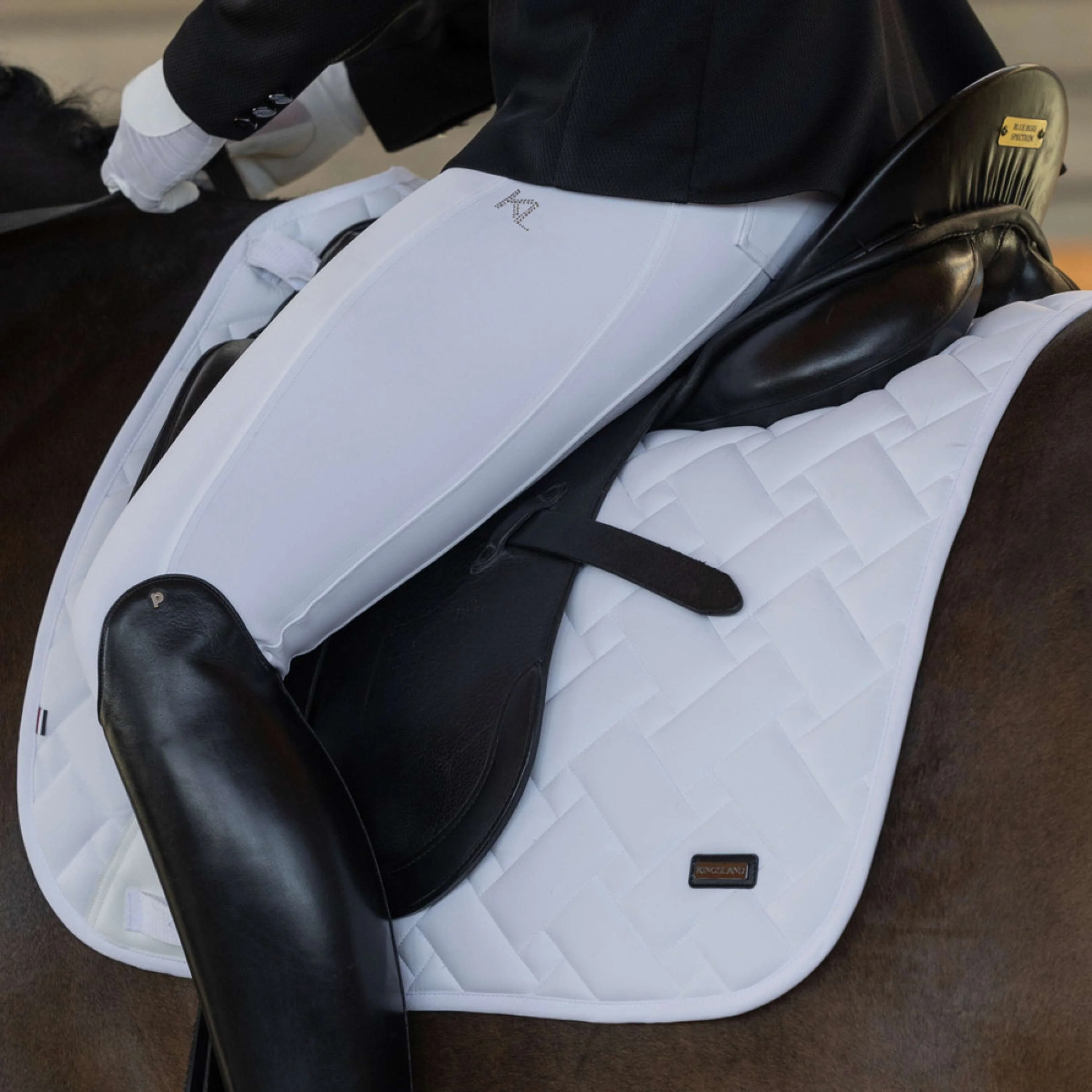 Kingsland Reithose Khloe Full Grip Weiß - Image 3