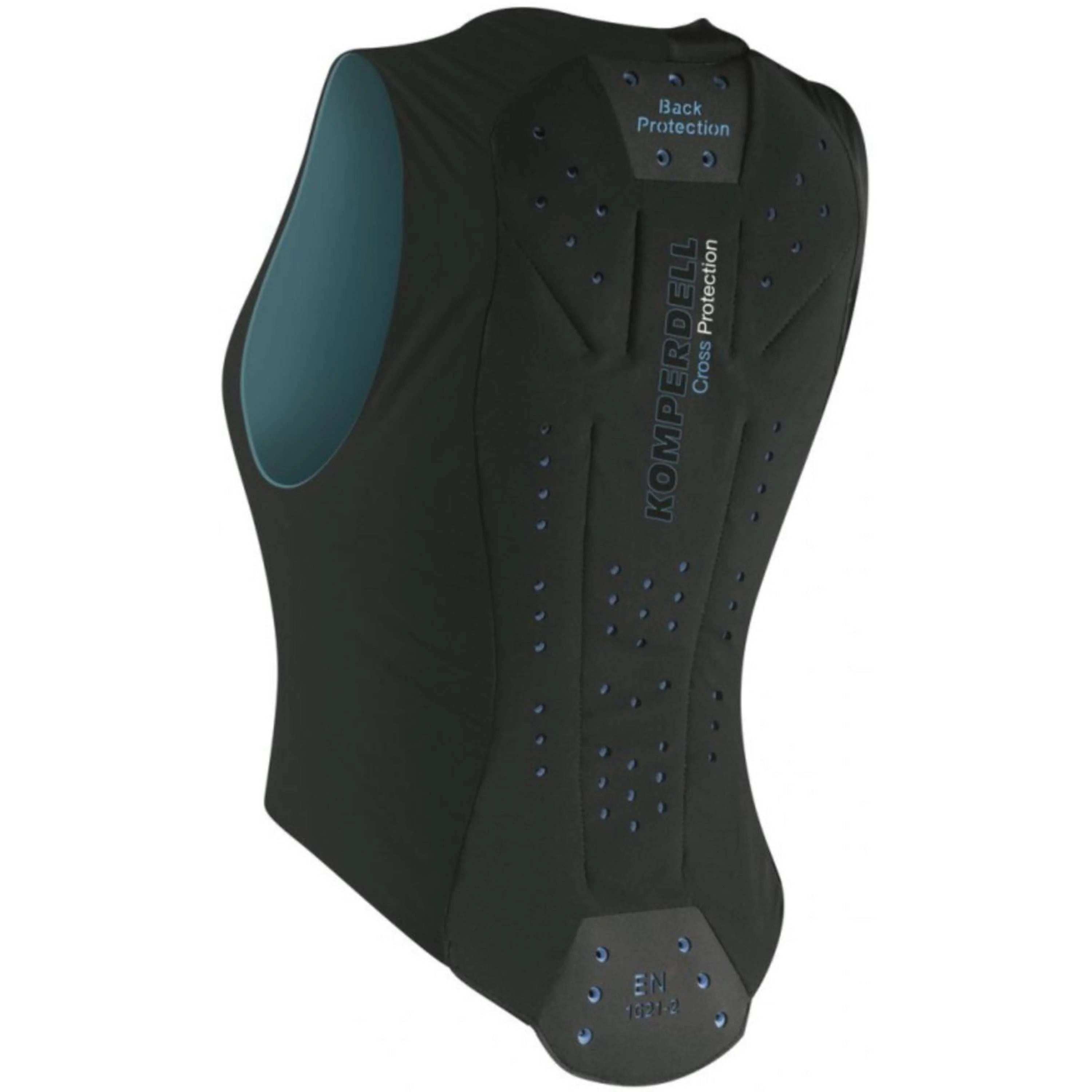 Komperdell Rückenprotector Flexfit Schlank Schwarz/Blau - Image 2