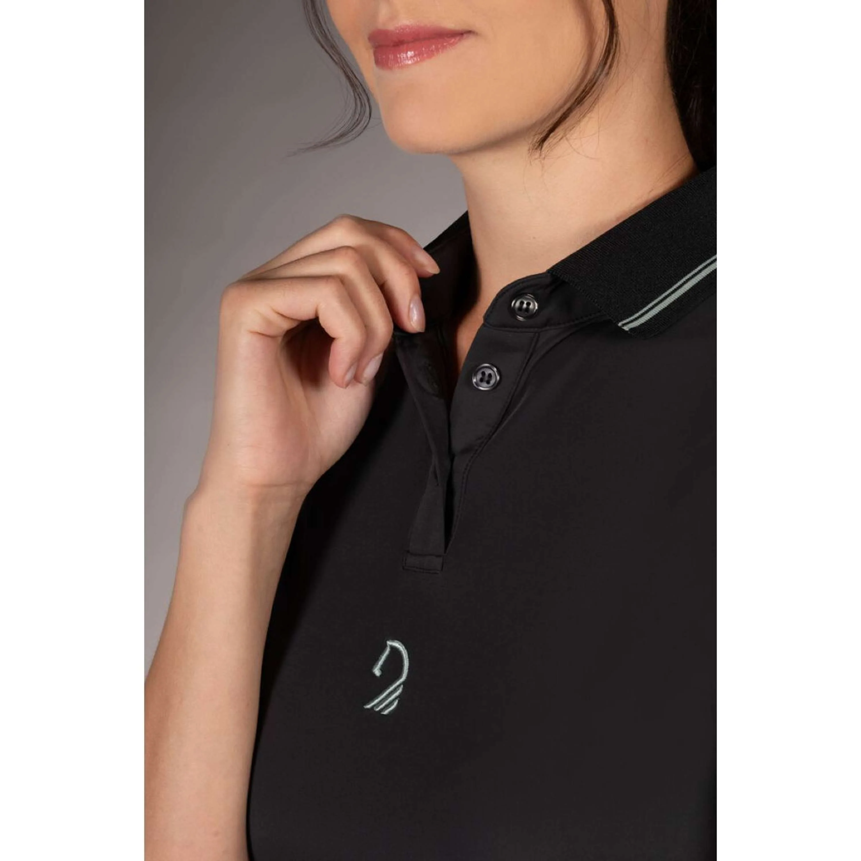 Lauria Garrelli Poloshirt Limone Schwarz - Image 7