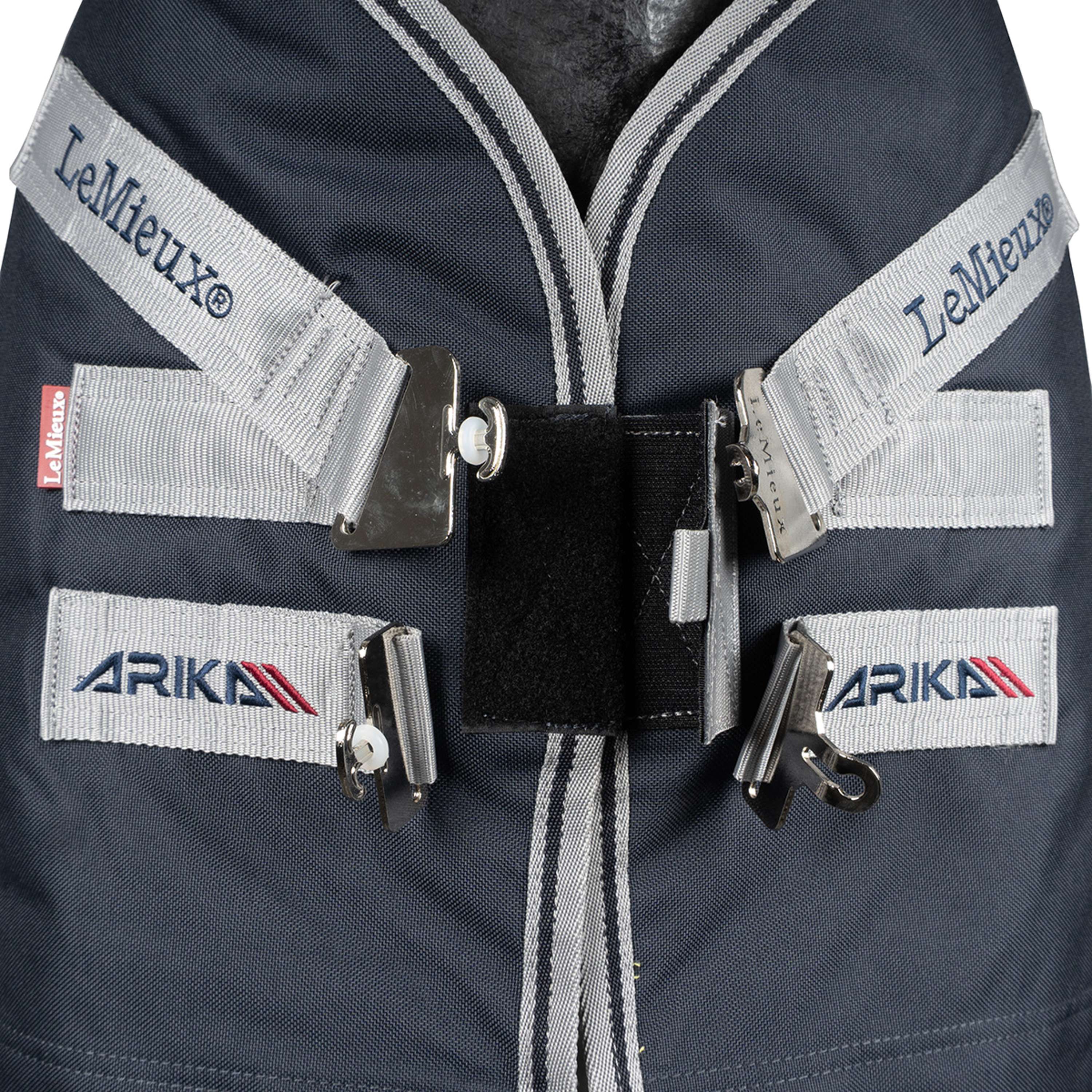 LeMieux Decke Arika Storm-Tek Turnout 200g Navy - Image 7