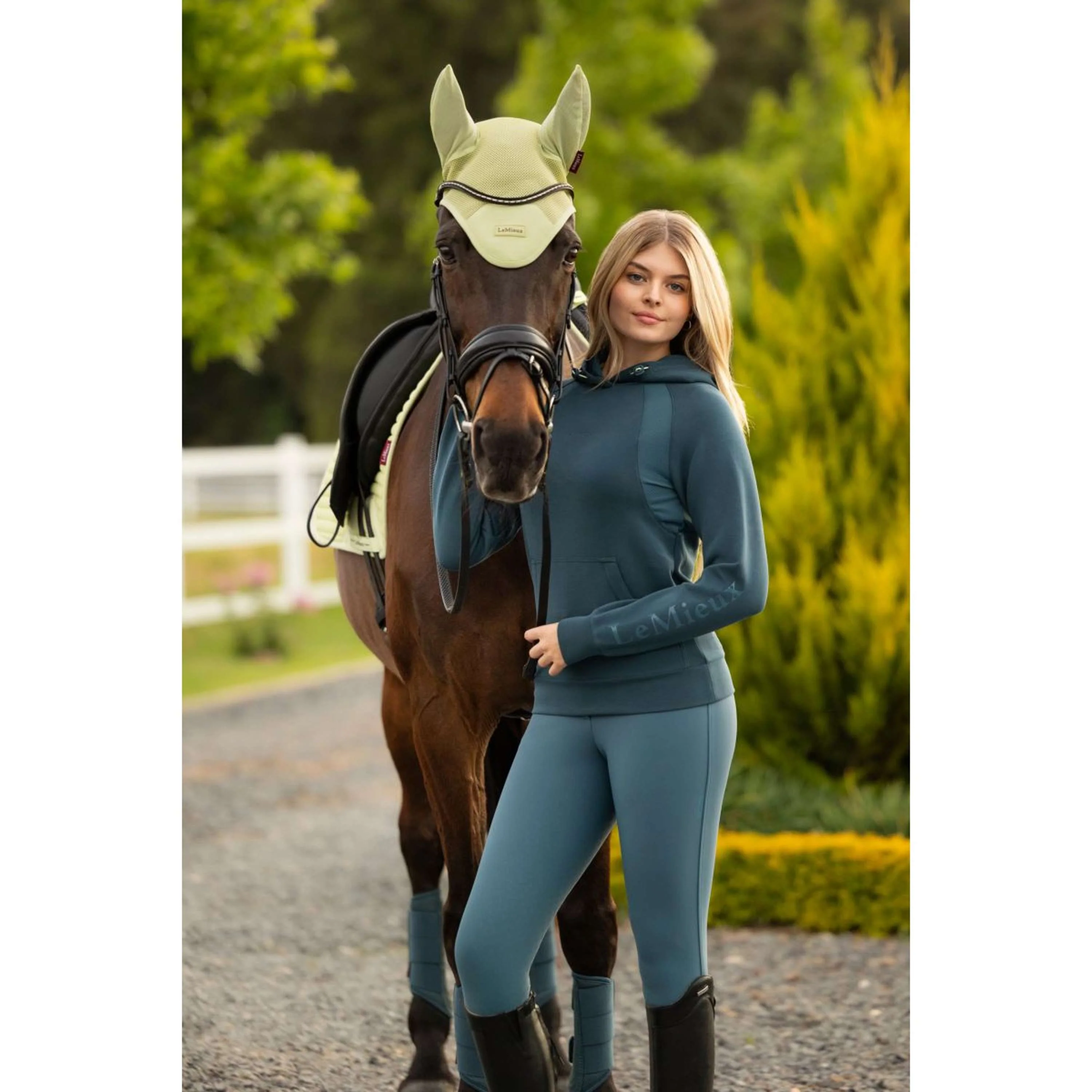 LeMieux Hoodie Nadine Airflow Jungle - Image 2