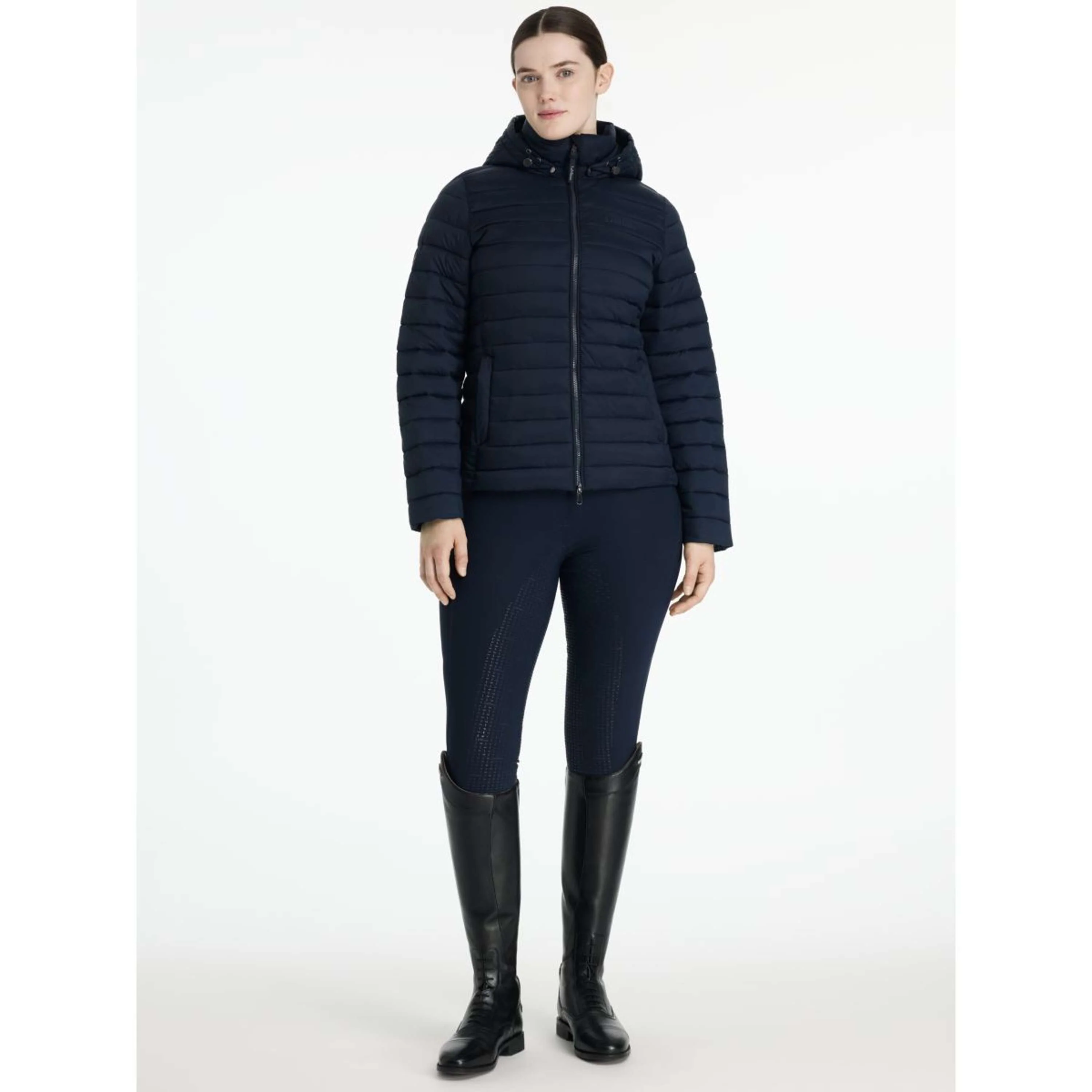 LeMieux Jacke Rose Kurz Navy - Image 2