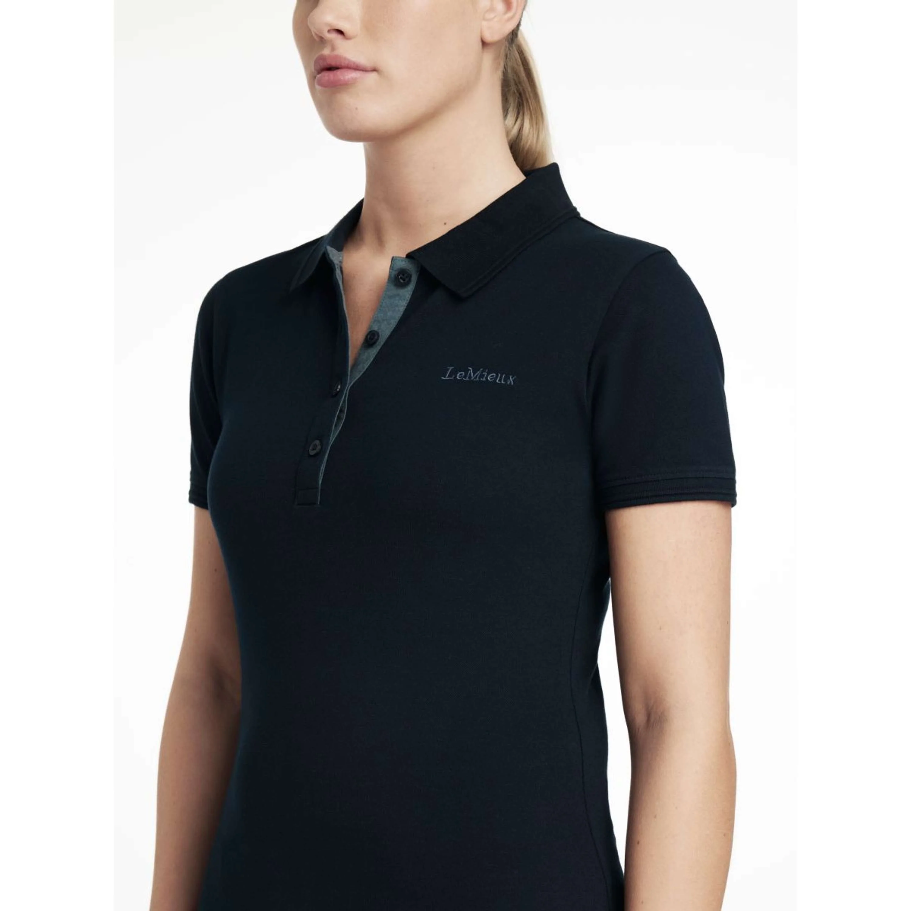 LeMieux Polo Classique Navy - Image 2