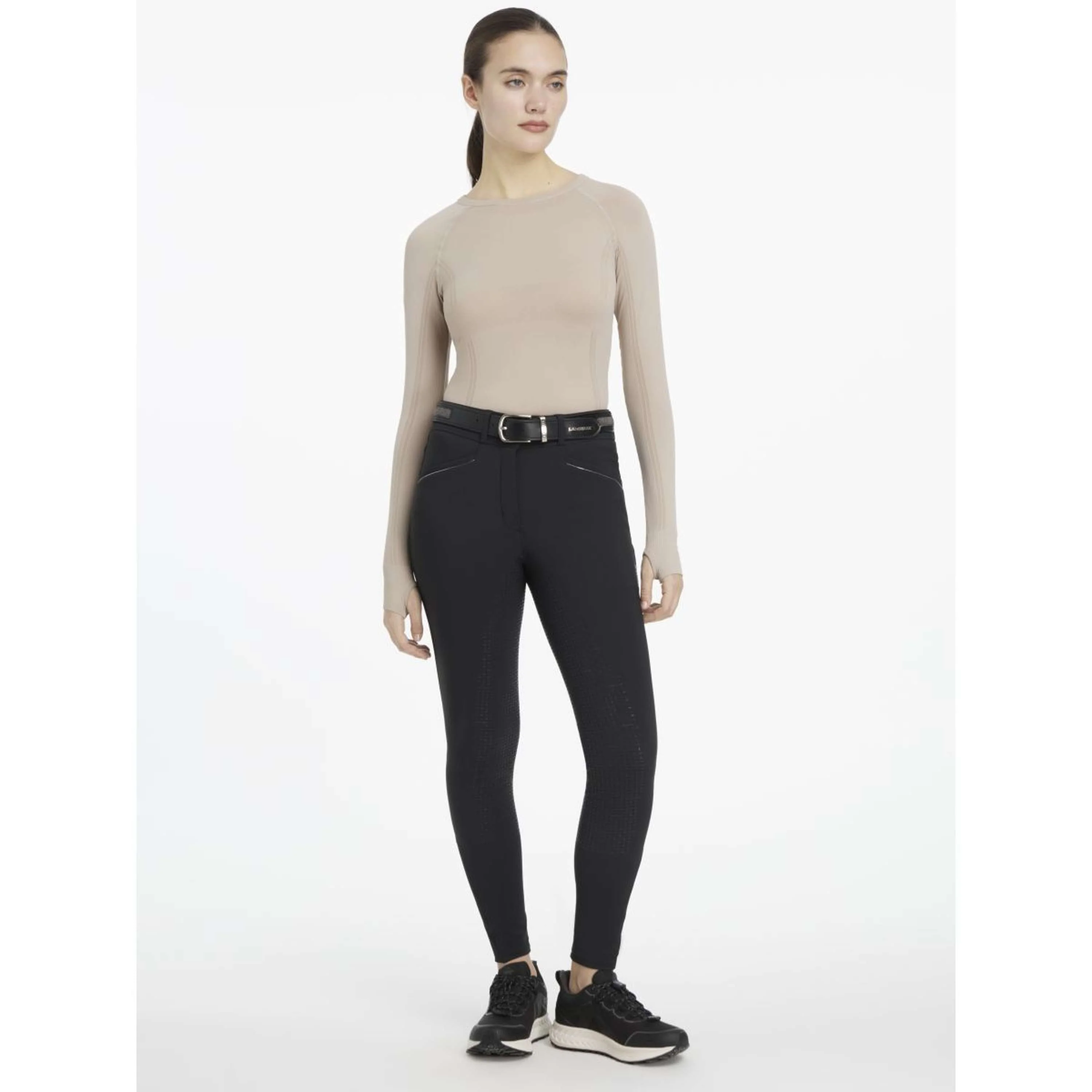 LeMieux Reithose Freya Pro Schwarz - Image 4