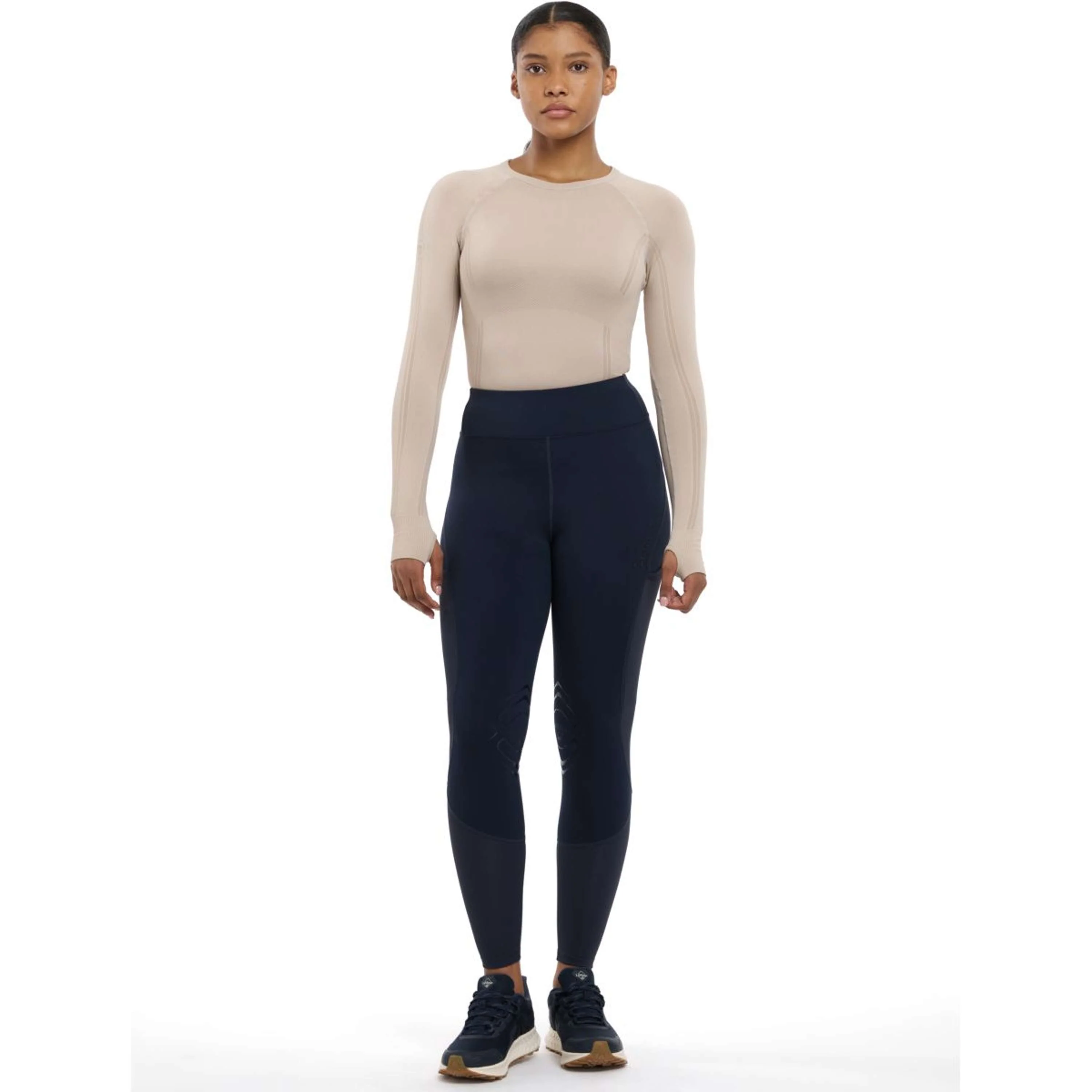 LeMieux Reitleggings Lydia Mesh Navy - Image 3
