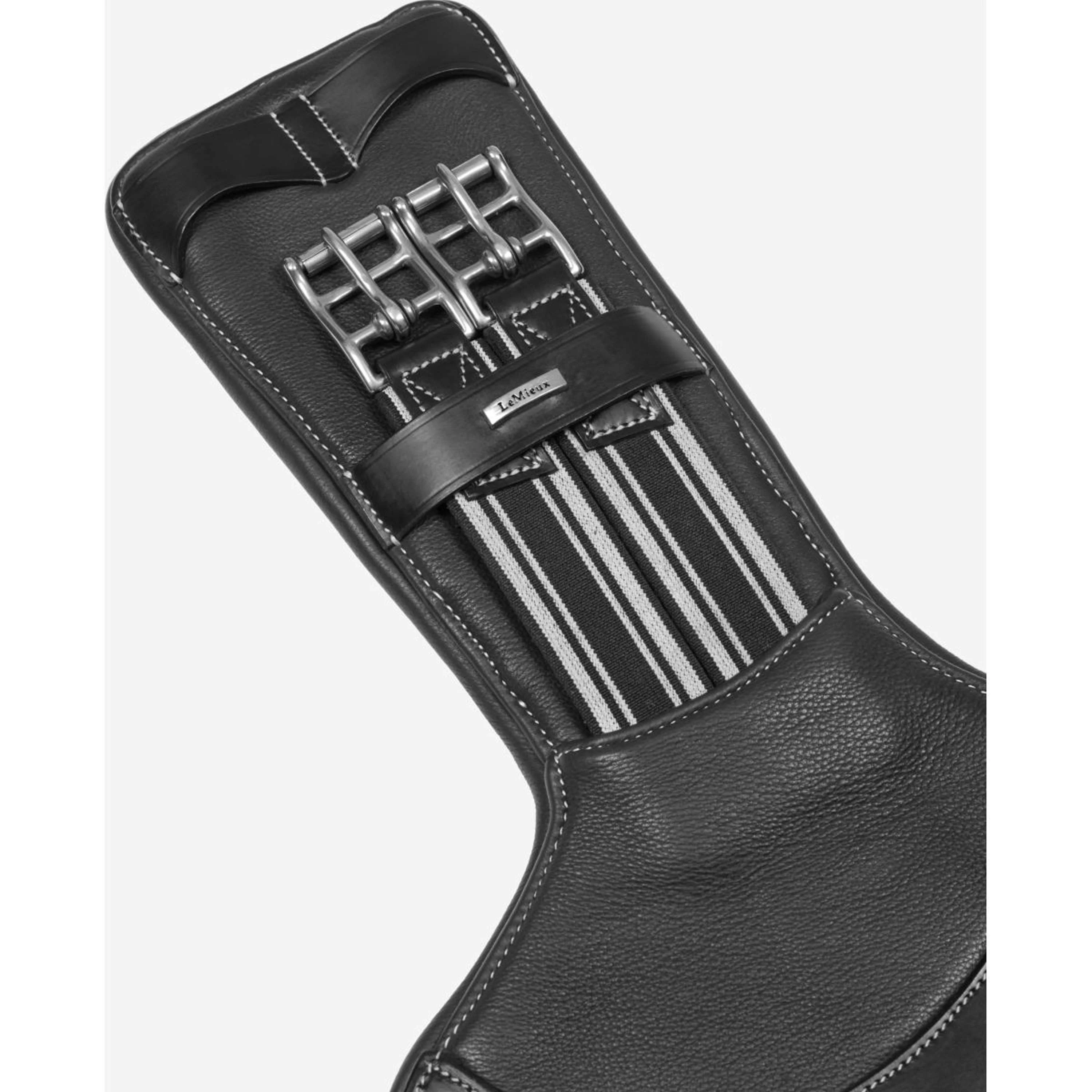 LeMieux Sattelgurt Arika Contoured Kurz Schwarz - Image 4
