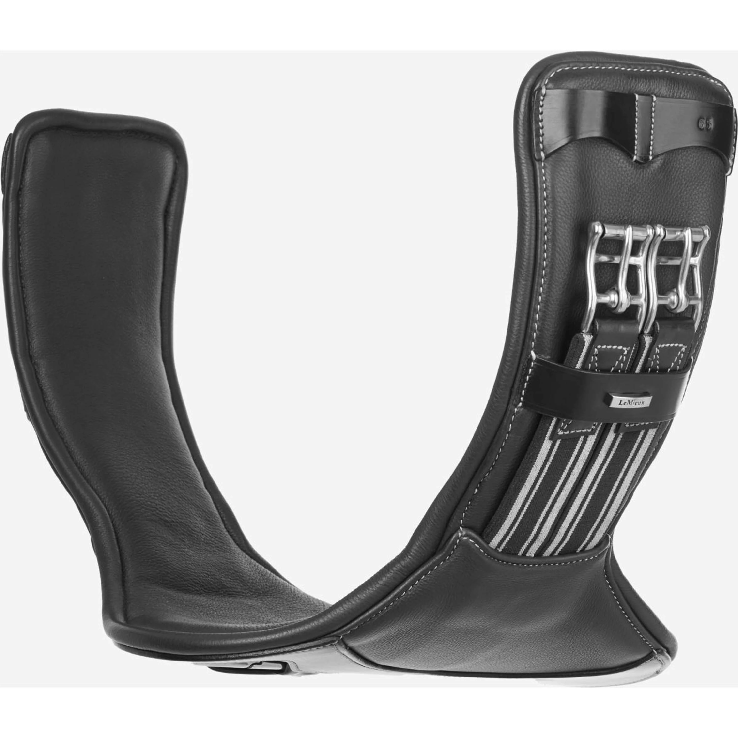 LeMieux Sattelgurt Arika Contoured Kurz Schwarz - Image 5