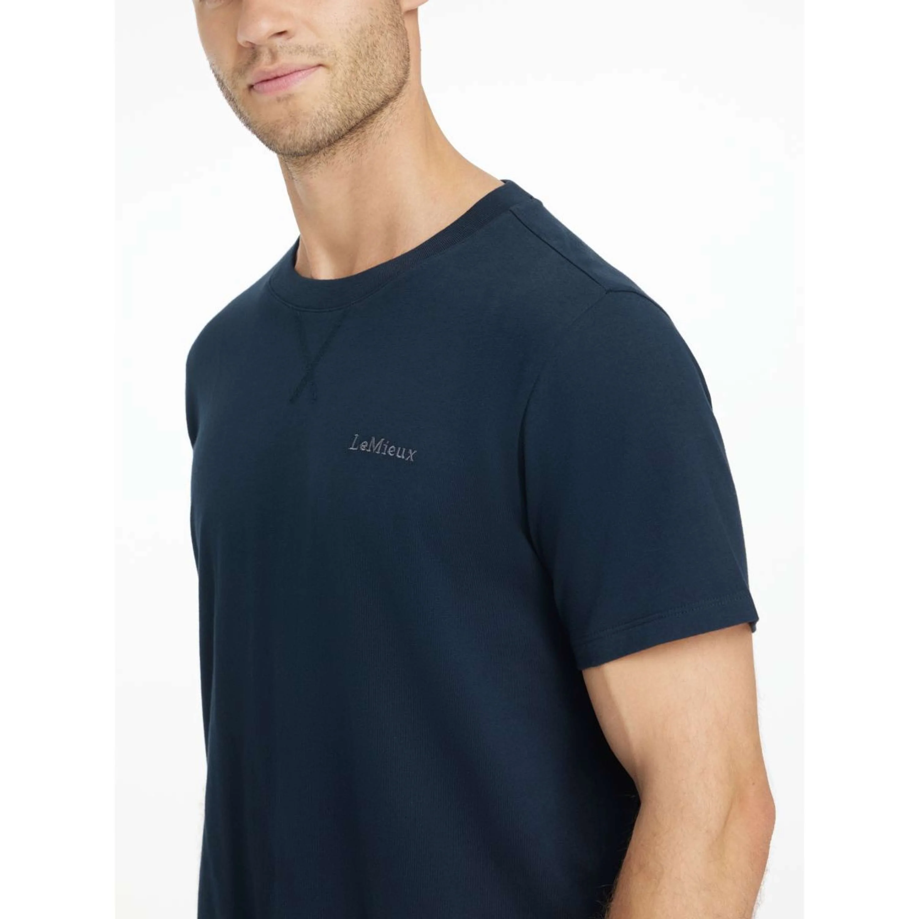 LeMieux T-Shirt Herren Navy - Image 3