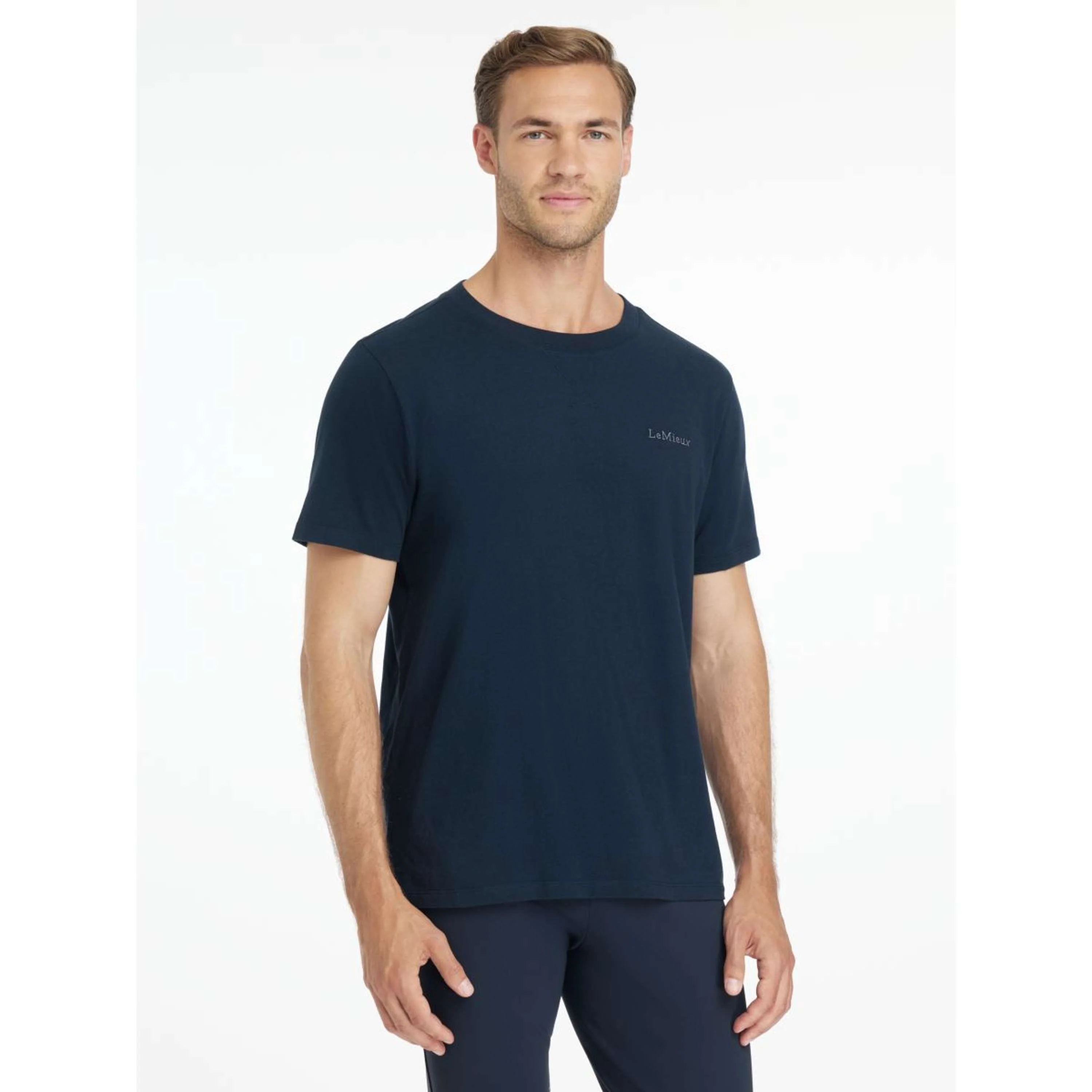 LeMieux T-Shirt Herren Navy - Image 4