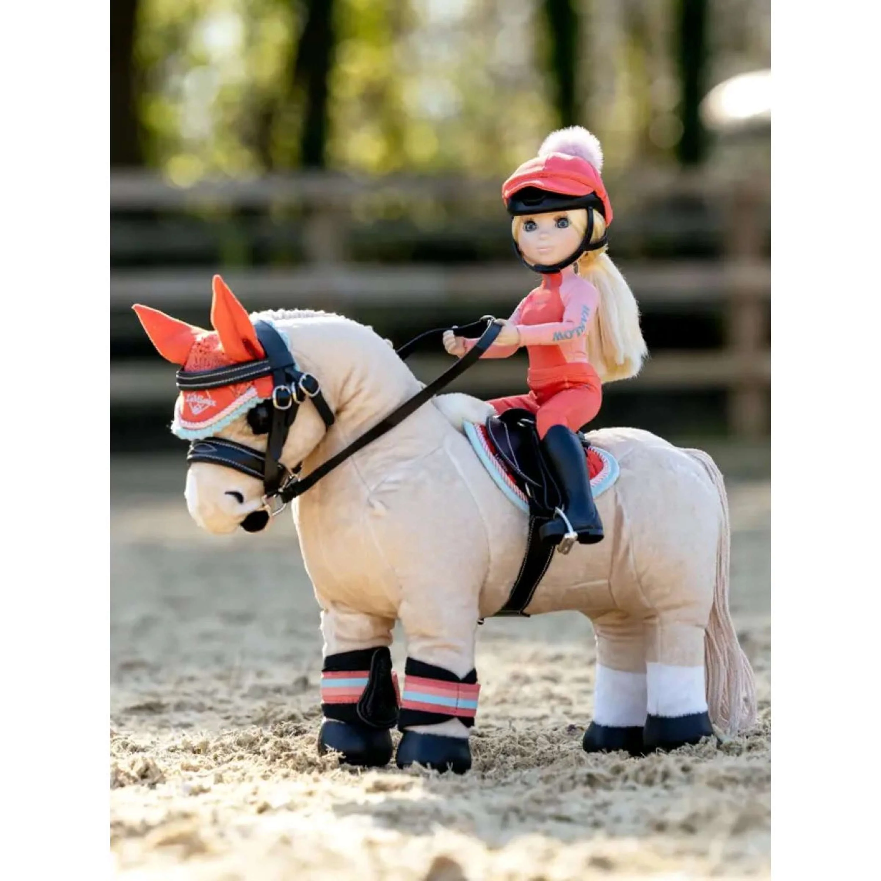 LeMieux Toy Pony Satteldecke Coral Crush - Image 2