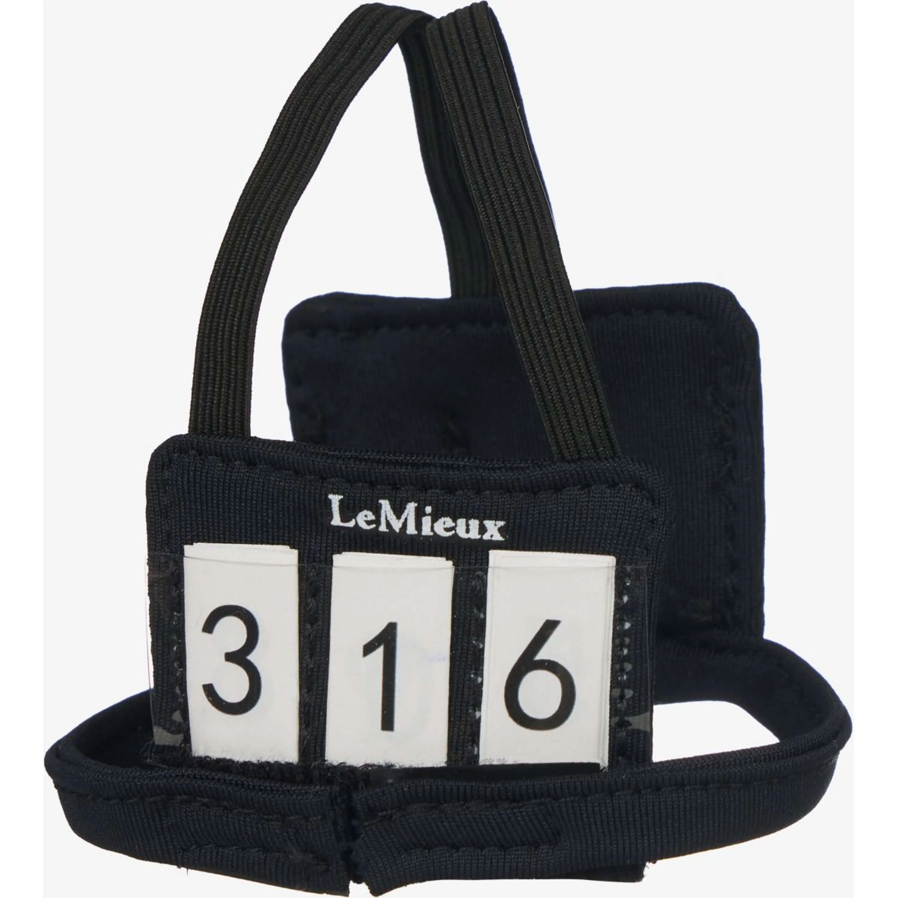 LeMieux Toy Rider Bodyprotector & Number Bib Schwarz - Image 2