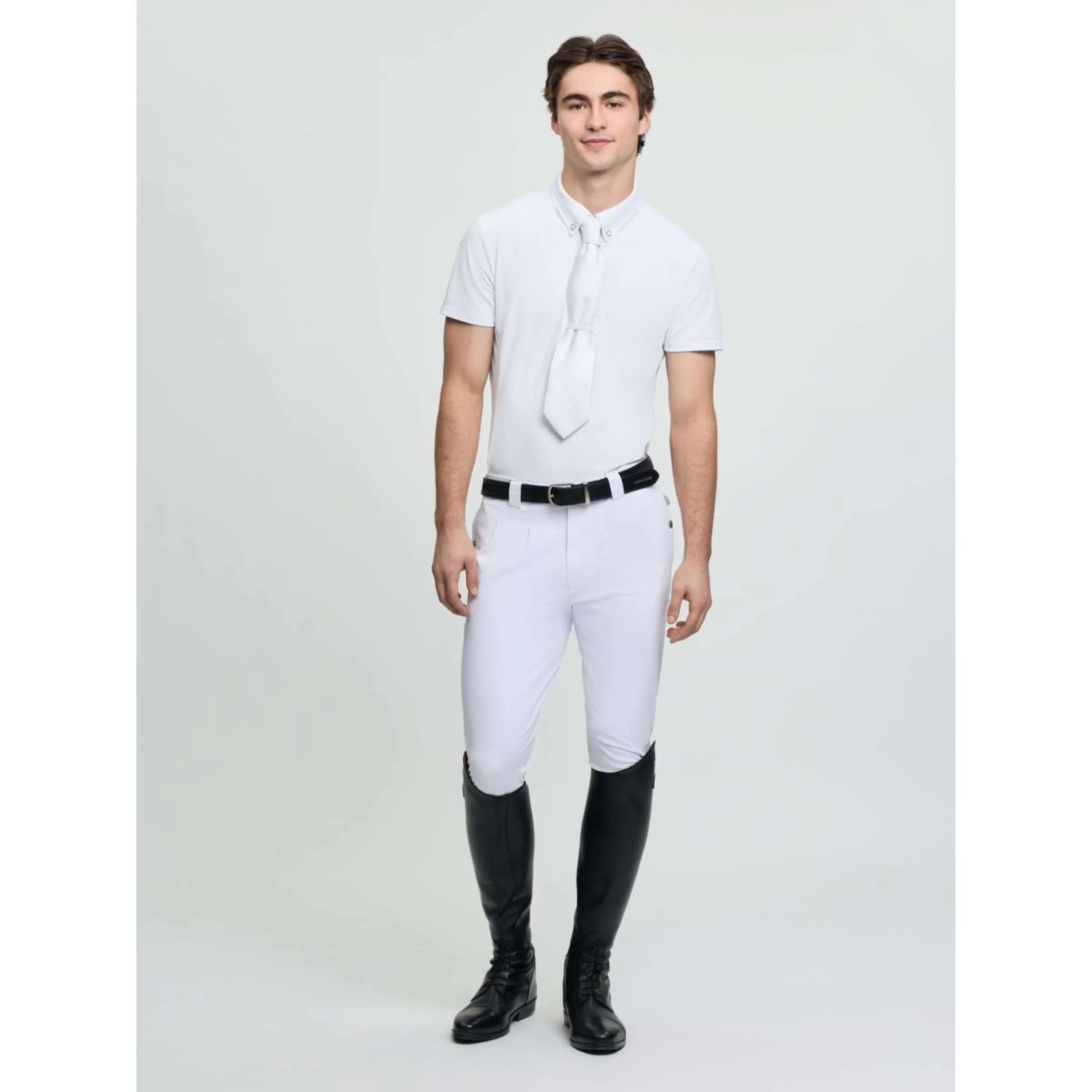 LeMieux Turniershirt Competition Herren Weiß - Image 3