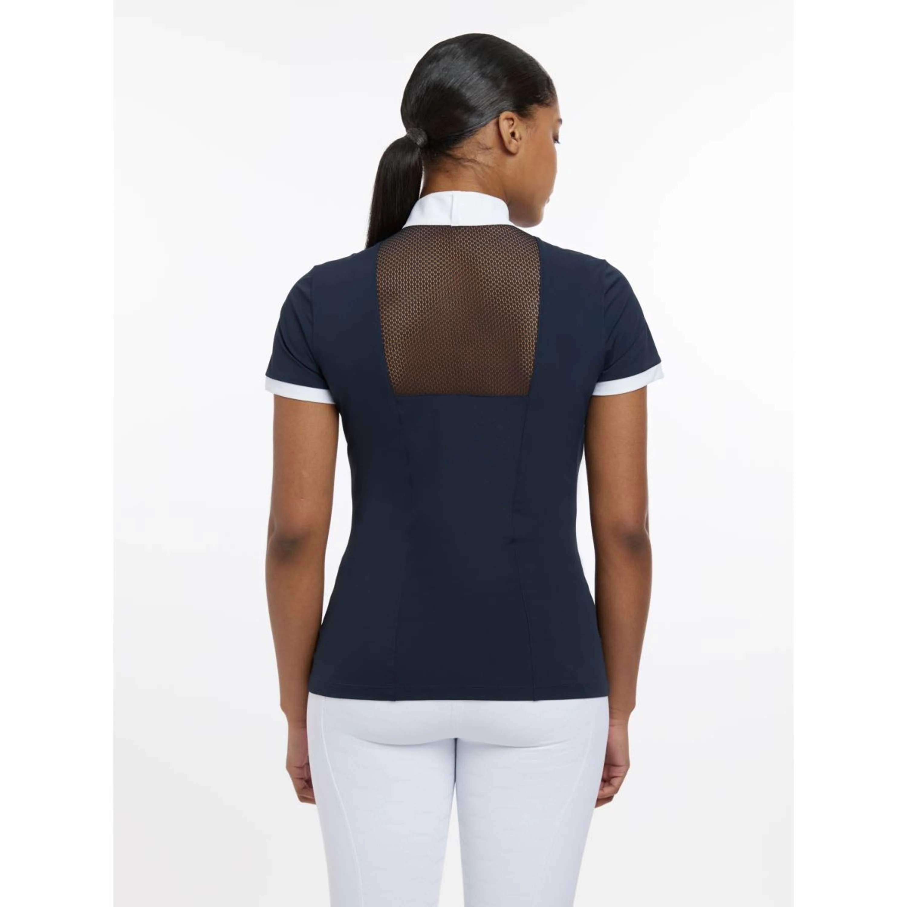 LeMieux Turniershirt Emily Navy - Image 2