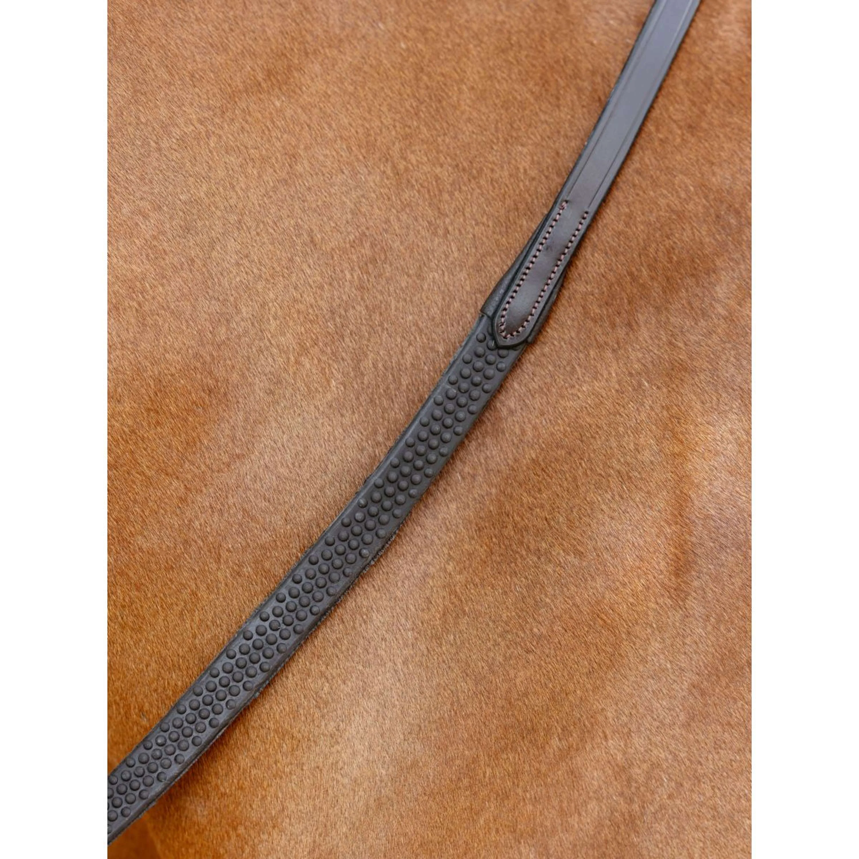 LeMieux Zügel Soft Rubber Havana/Silber - Image 2