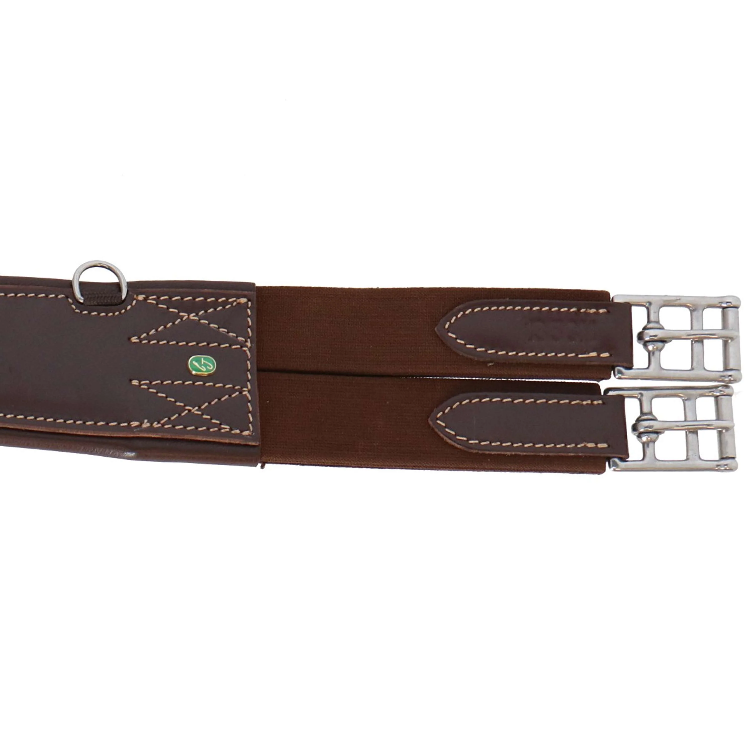 LJ-Leathers Sattelgurt Leder Bauchlatz Hellbraun - Image 5