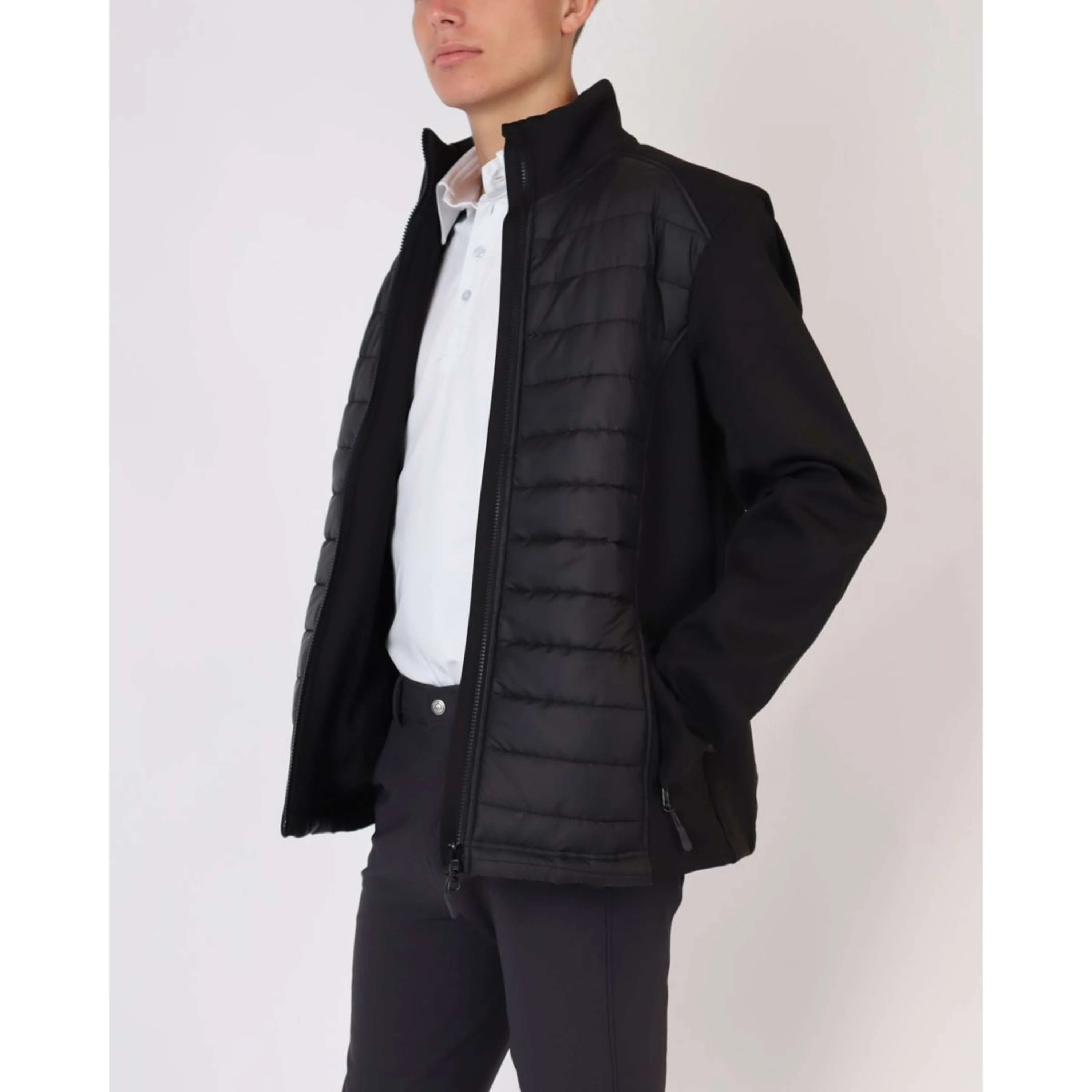 Montar Jacke Emanuel Quilt Unisex Schwarz - Image 2