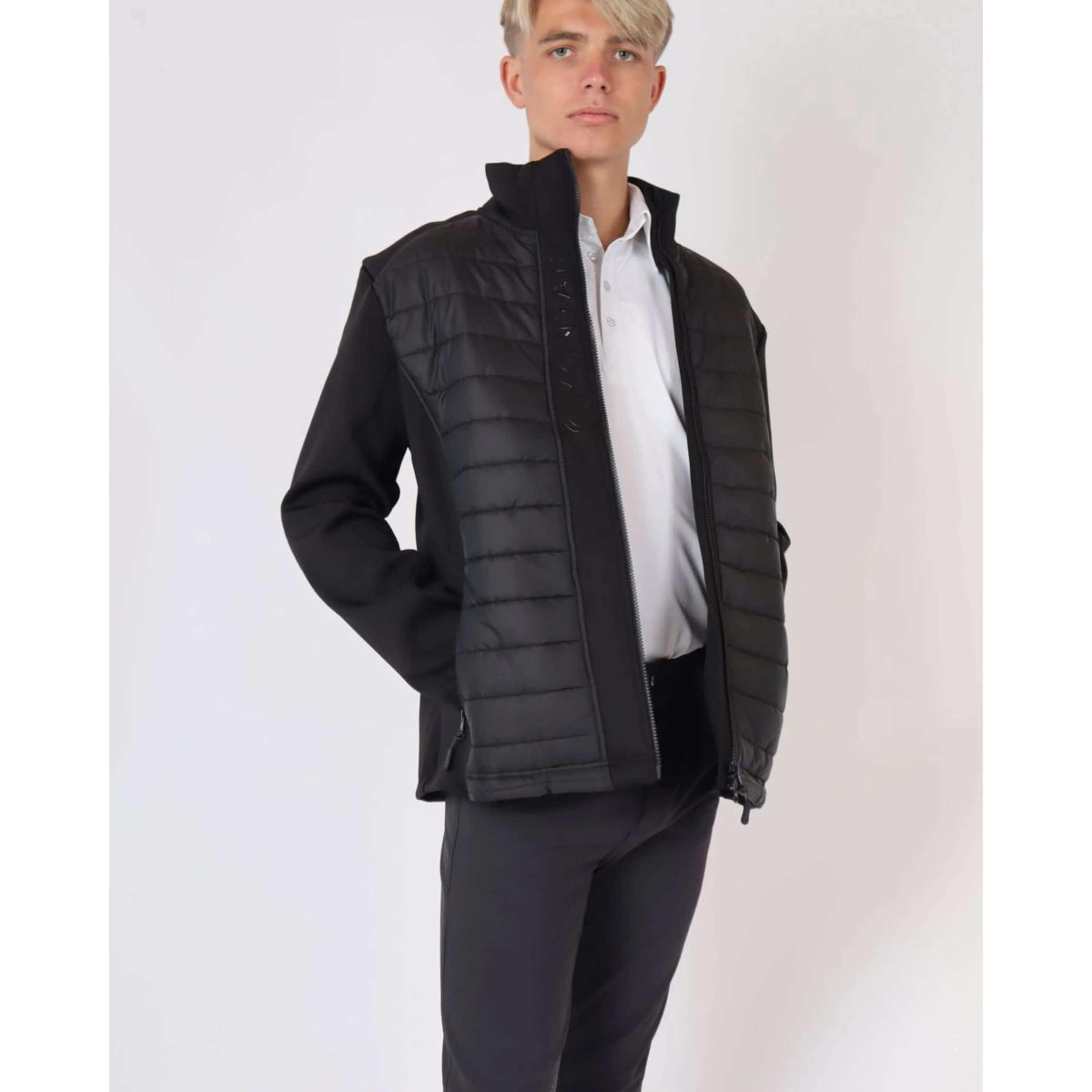 Montar Jacke Emanuel Quilt Unisex Schwarz - Image 3