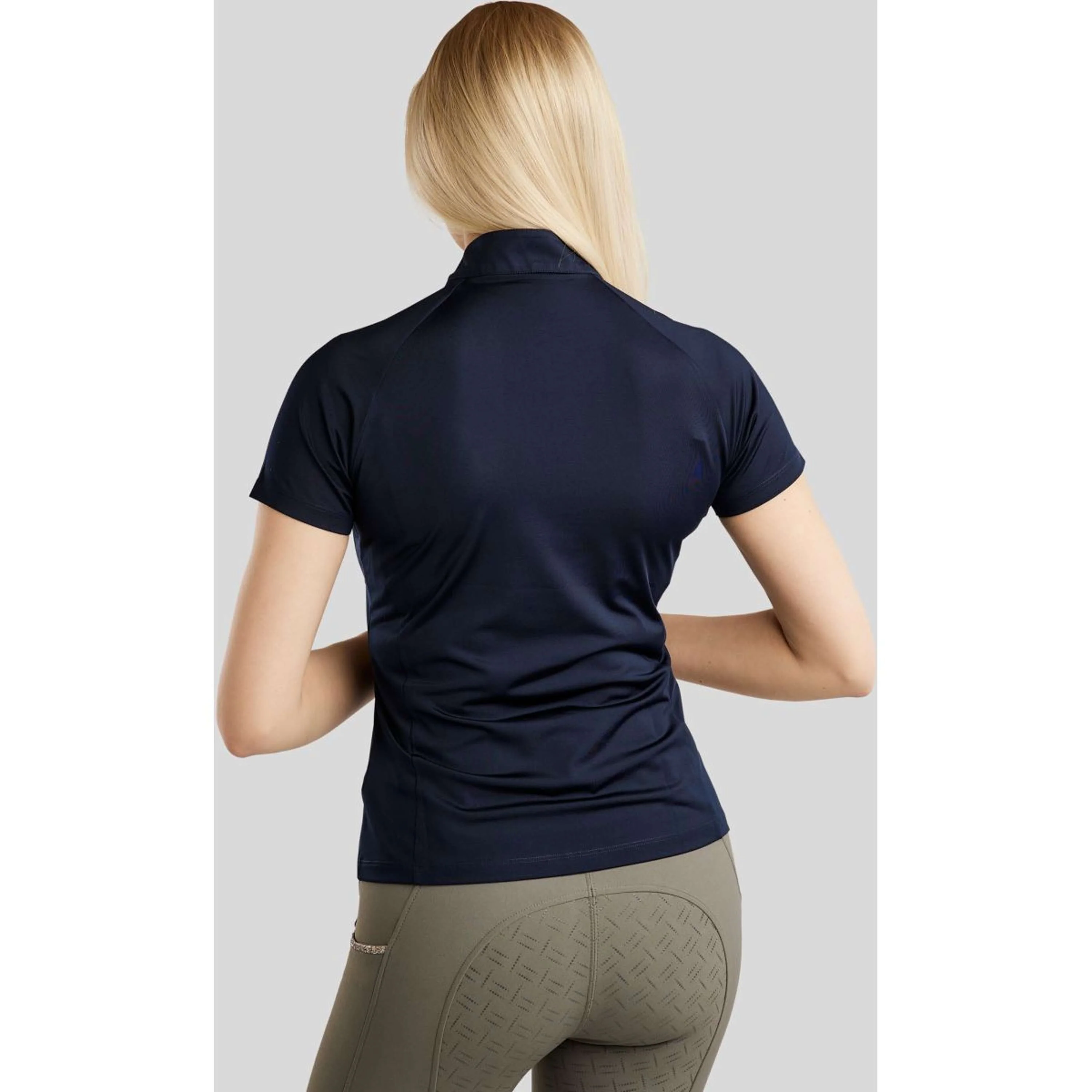Montar Poloshirt MoLila Champagne Crystals Navy - Image 2