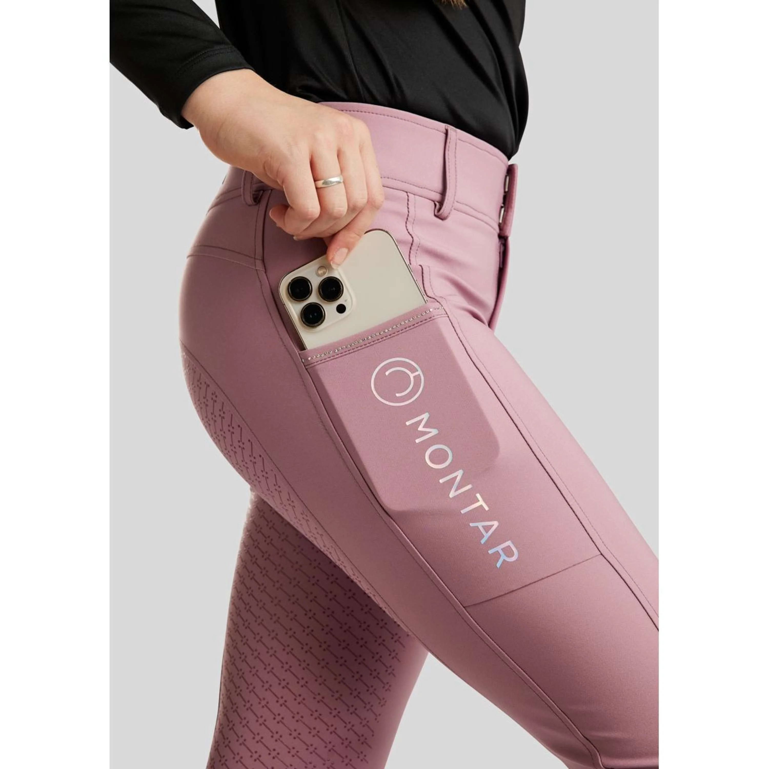 Montar Reithose MoCha Full Grip Geranie - Image 7