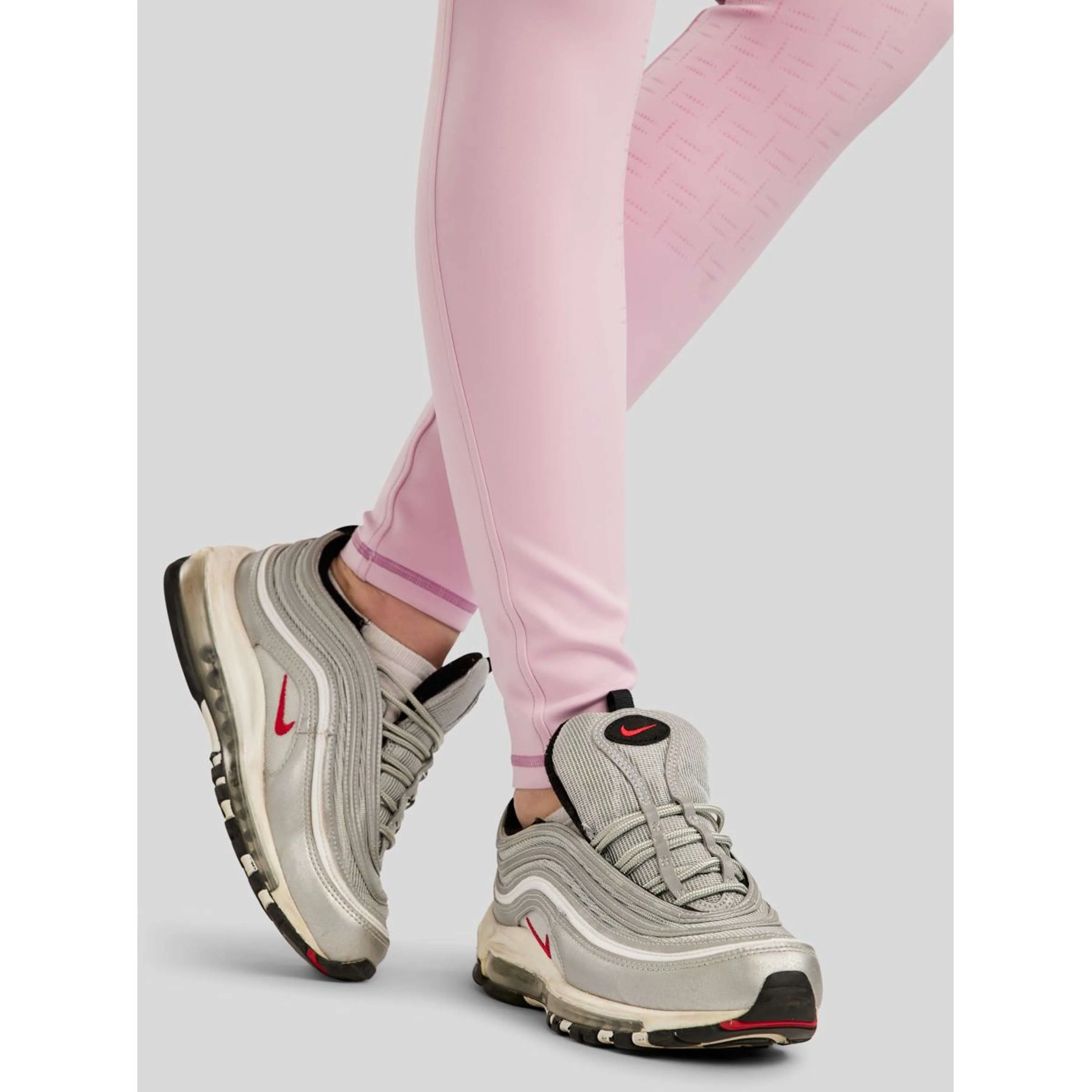 Montar Reitleggings MoLila Champagne Crystals Full Grip Candy Pink - Image 6