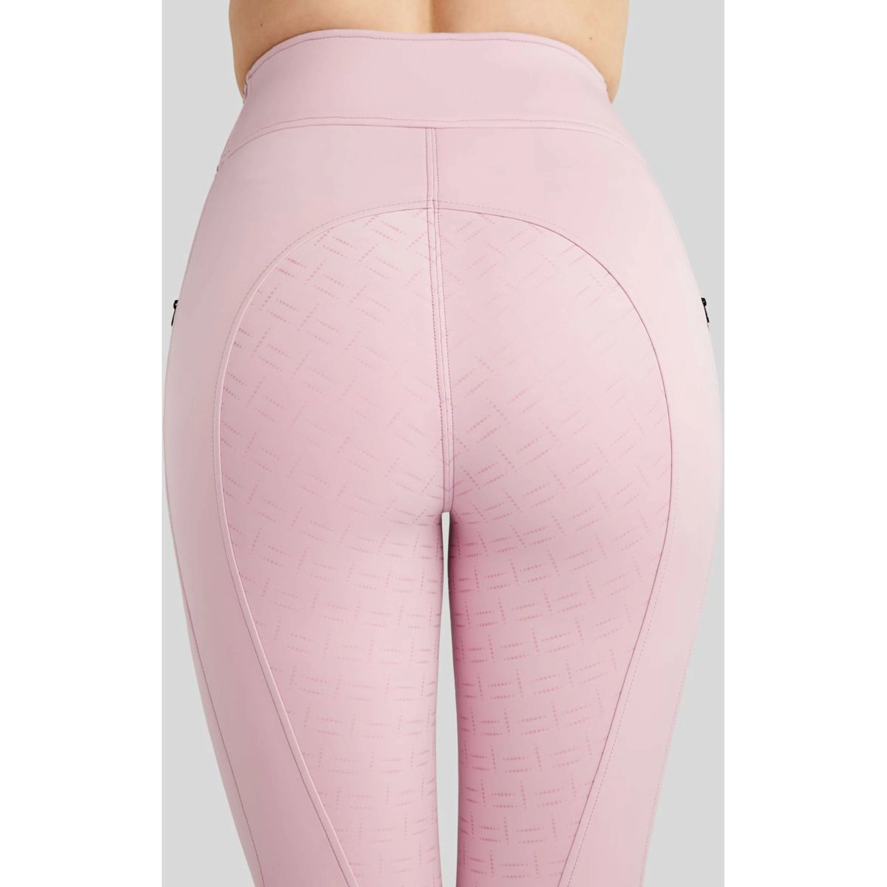 Montar Reitleggings MoPearl Pintuck Full Grip Candy Pink - Image 3