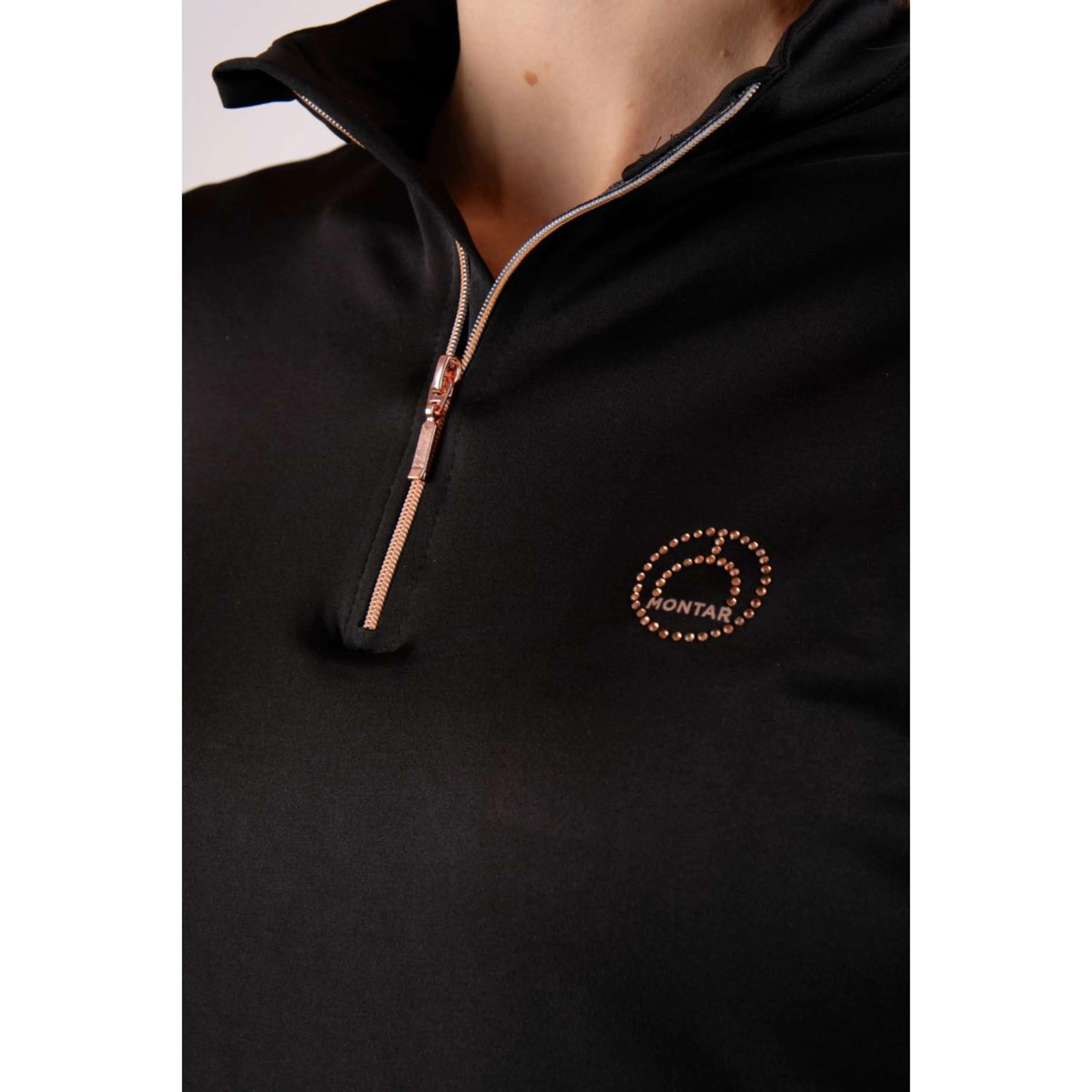 Montar Shirt Everly Rosegold Lange Ärmel Schwarz - Image 4