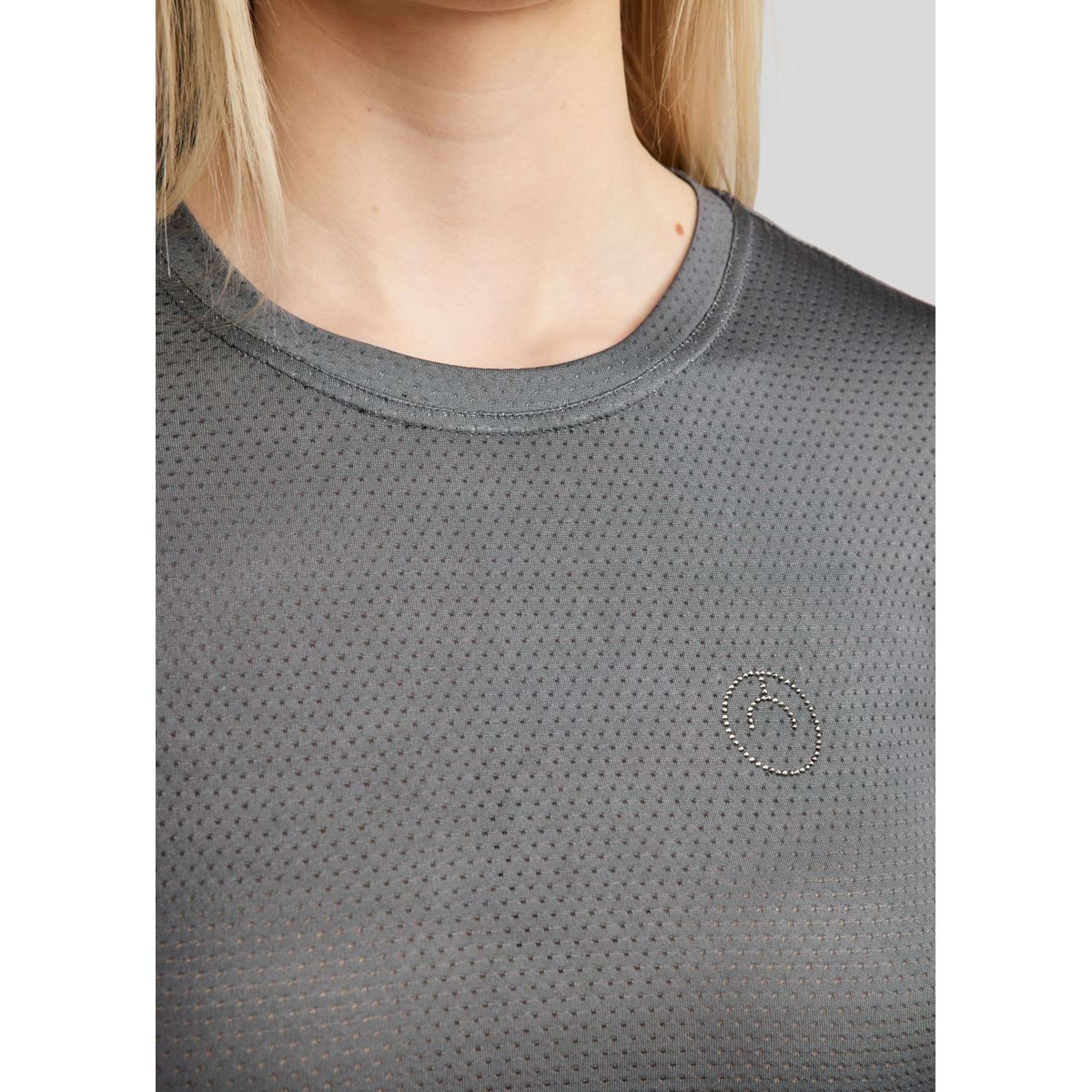 Montar T-Shirt MoGrace Mesh Tee Grau - Image 3