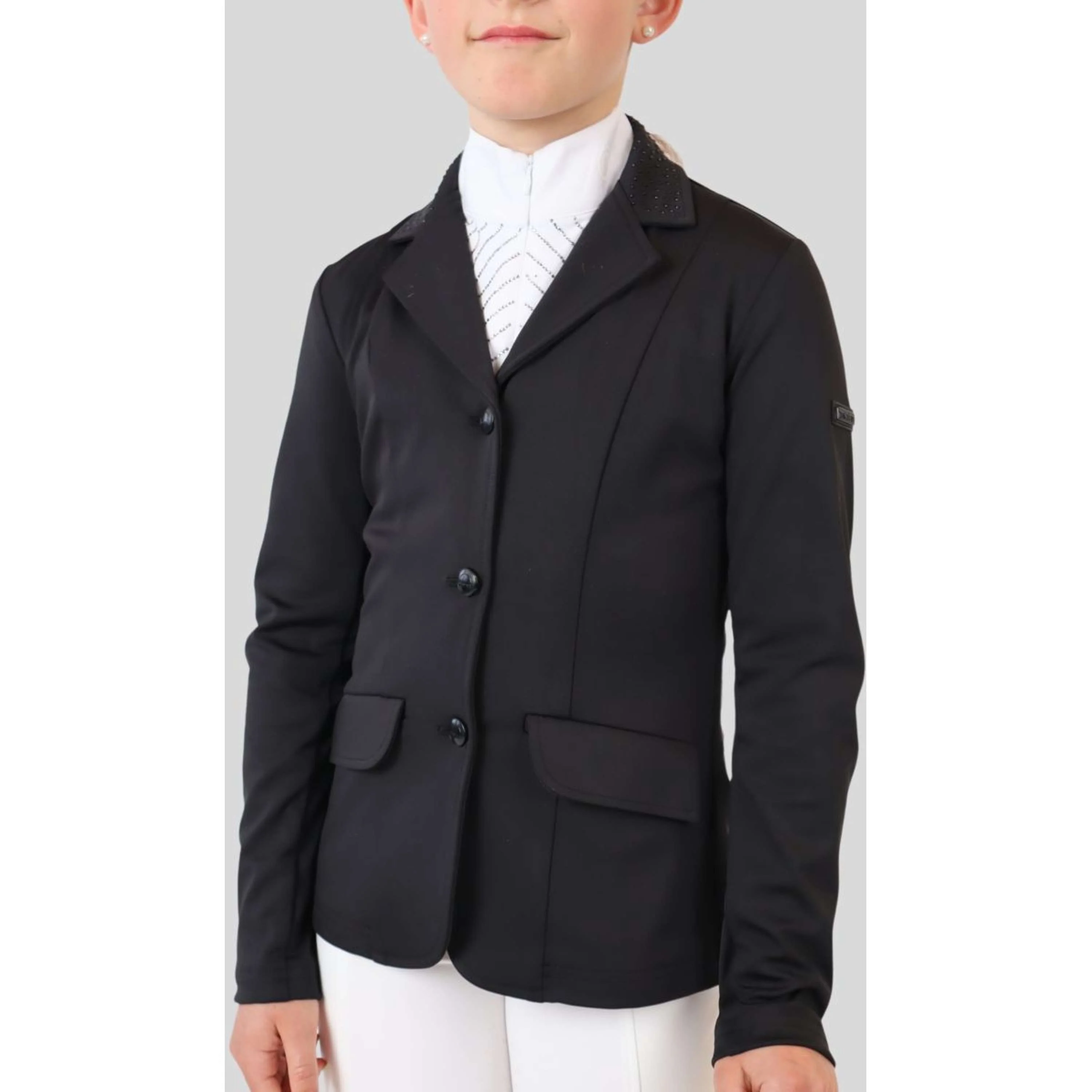 Montar Turnierjacket Crystals Junior Schwarz - Image 3