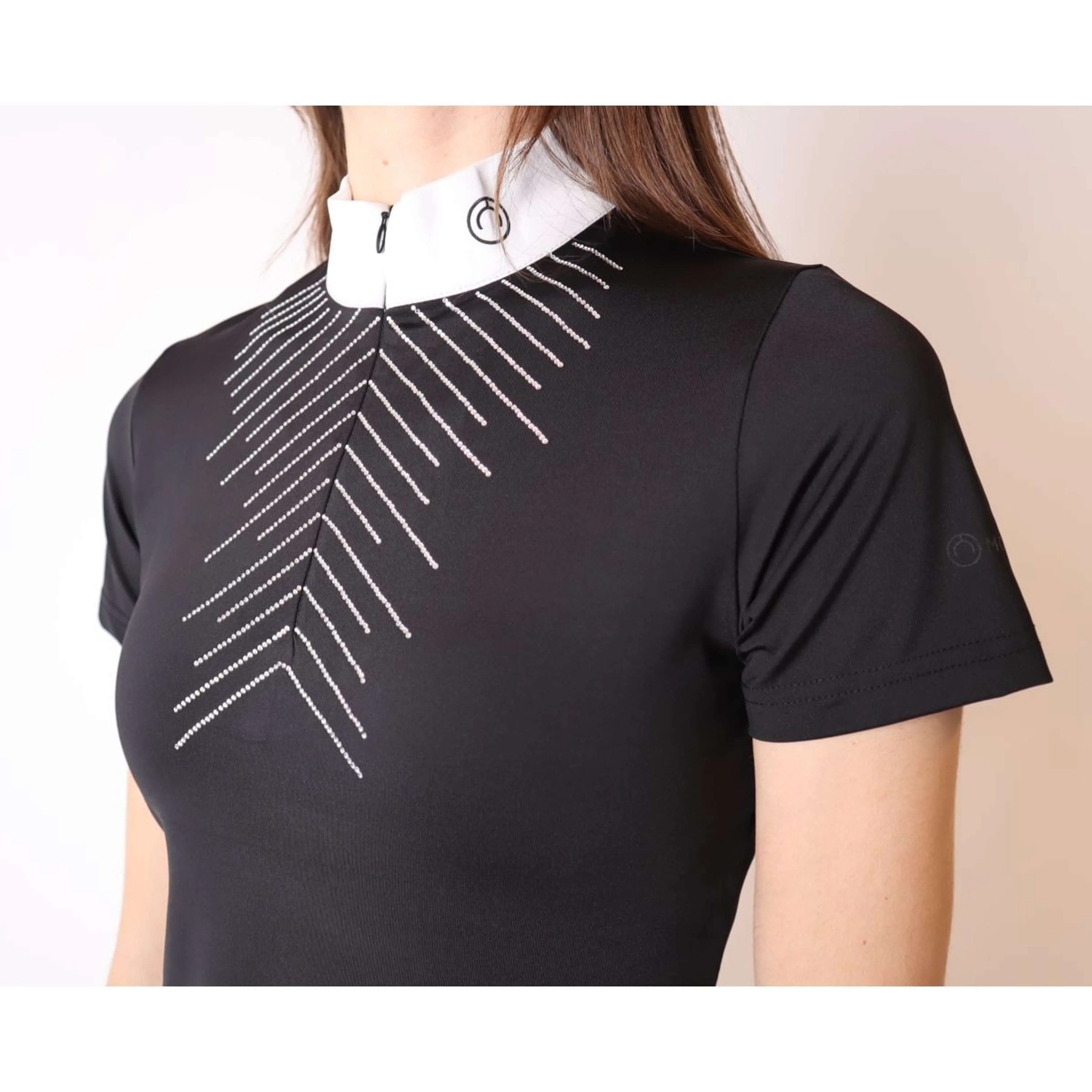 Montar Turniershirt Bling MonTech Schwarz - Image 3