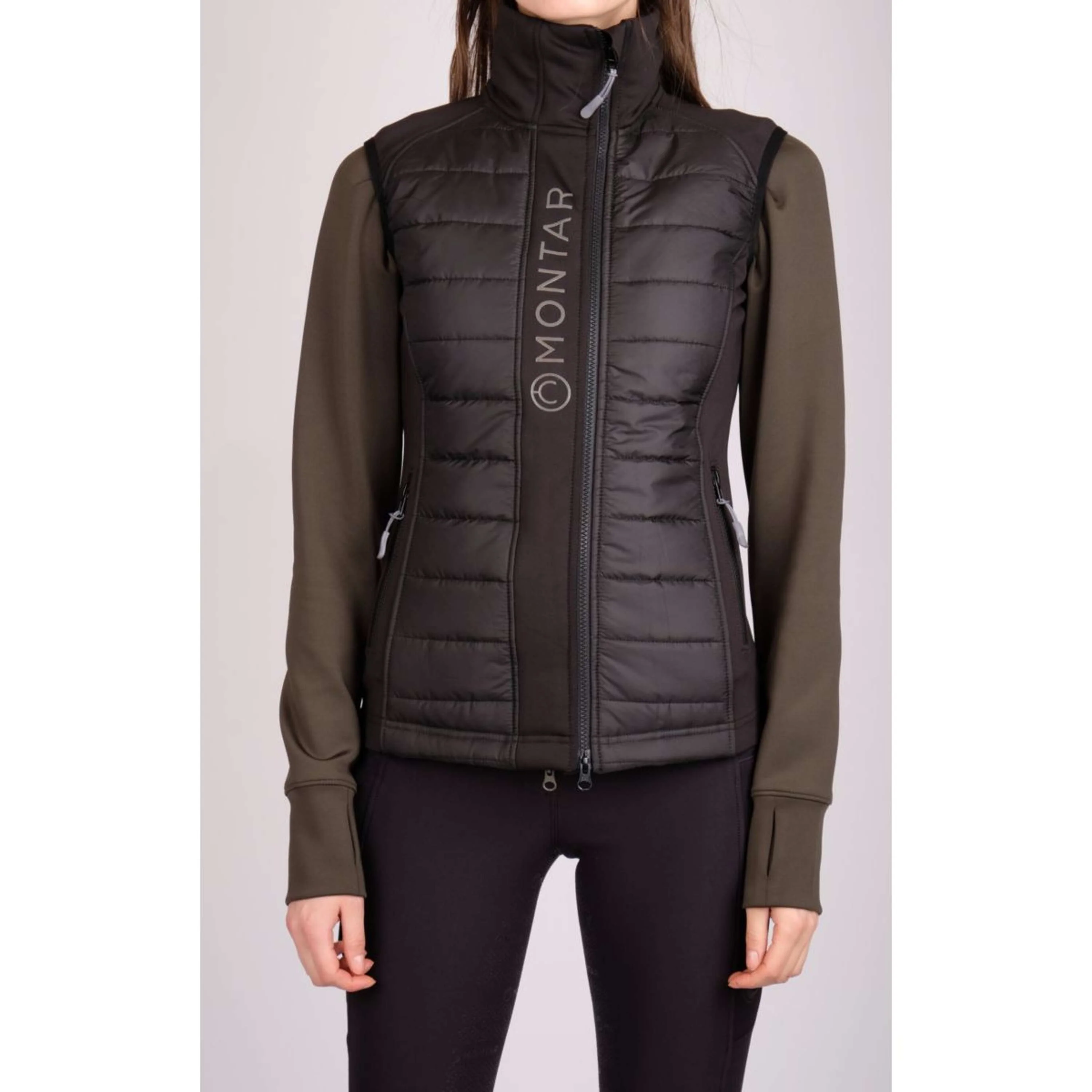 Montar Weste Emma Quilt Junior Schwarz - Image 3
