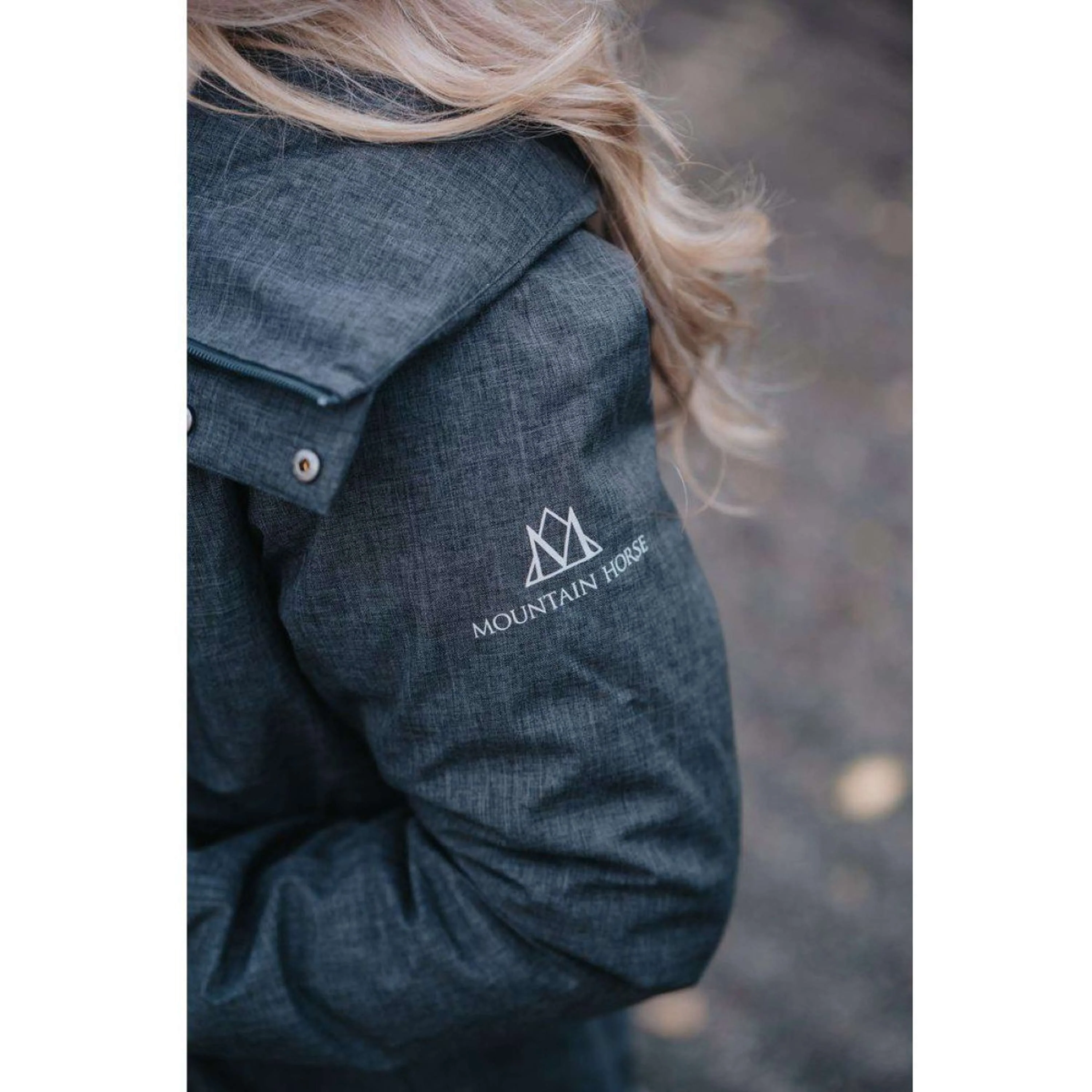 Mountain Horse Jacke Alicia Damen Grau Meliert - Image 4