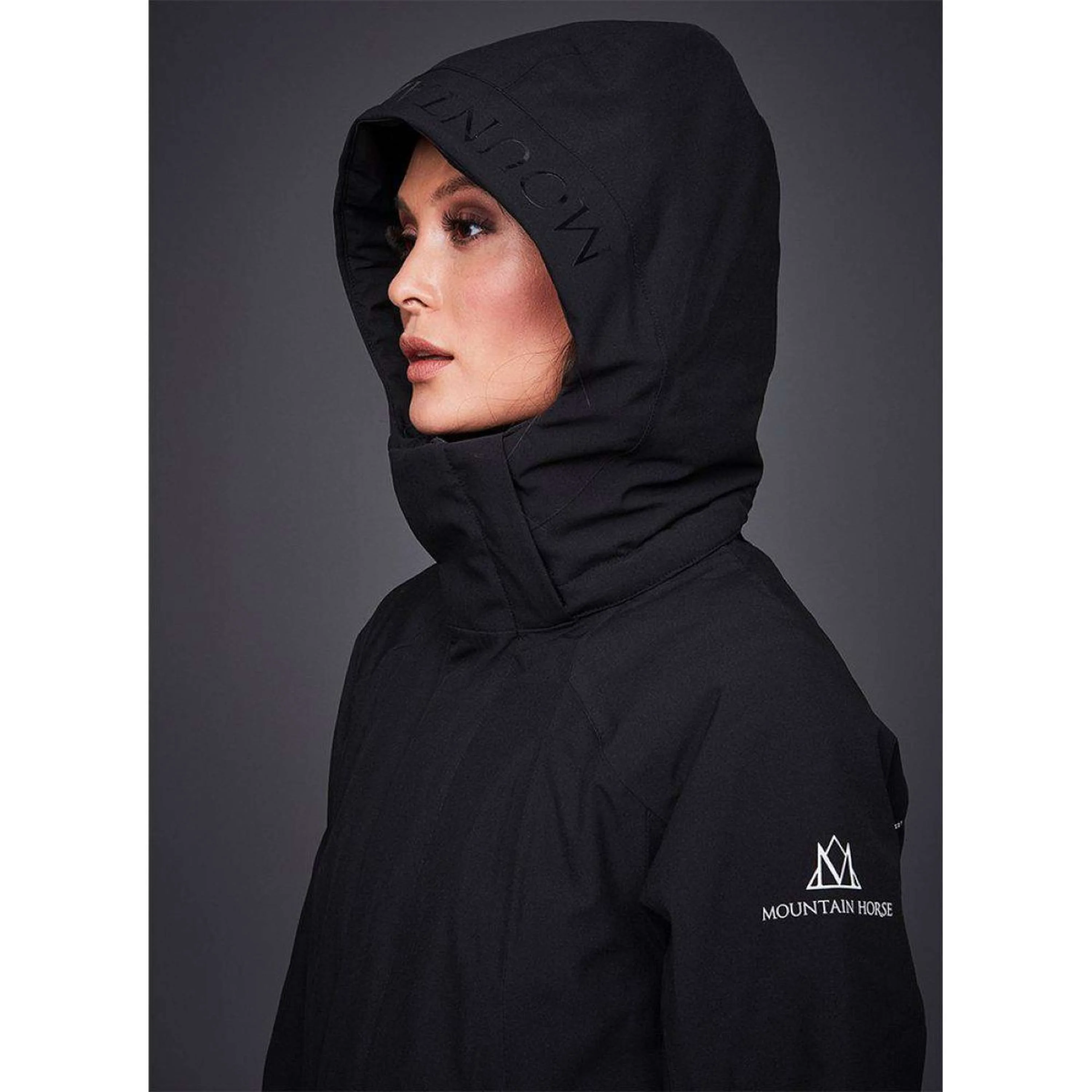Mountain Horse Lange Jacke Alicia Damen Schwarz - Image 6