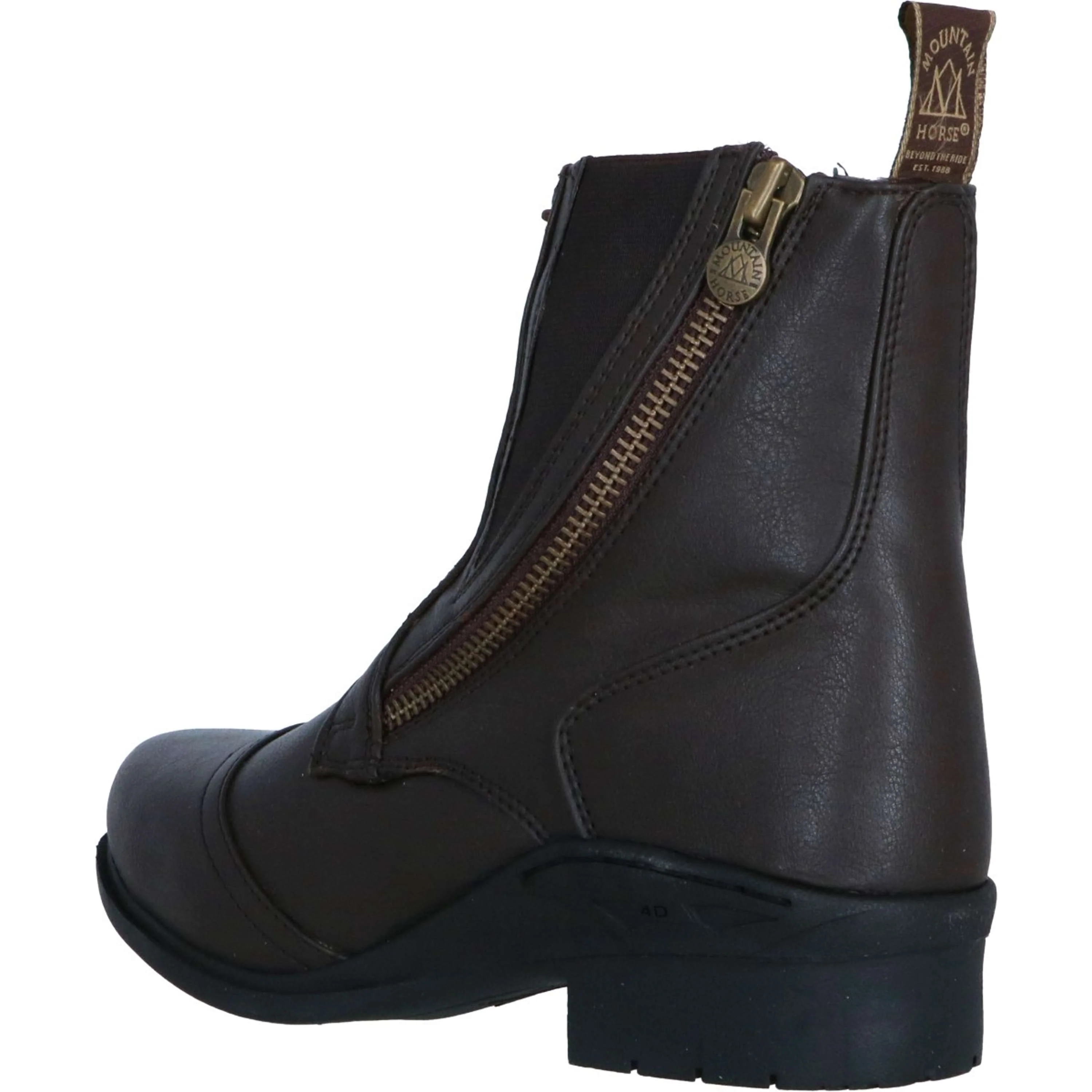 Mountain Horse Stiefeletten Veganza Side Zip Paddock Braun - Image 3
