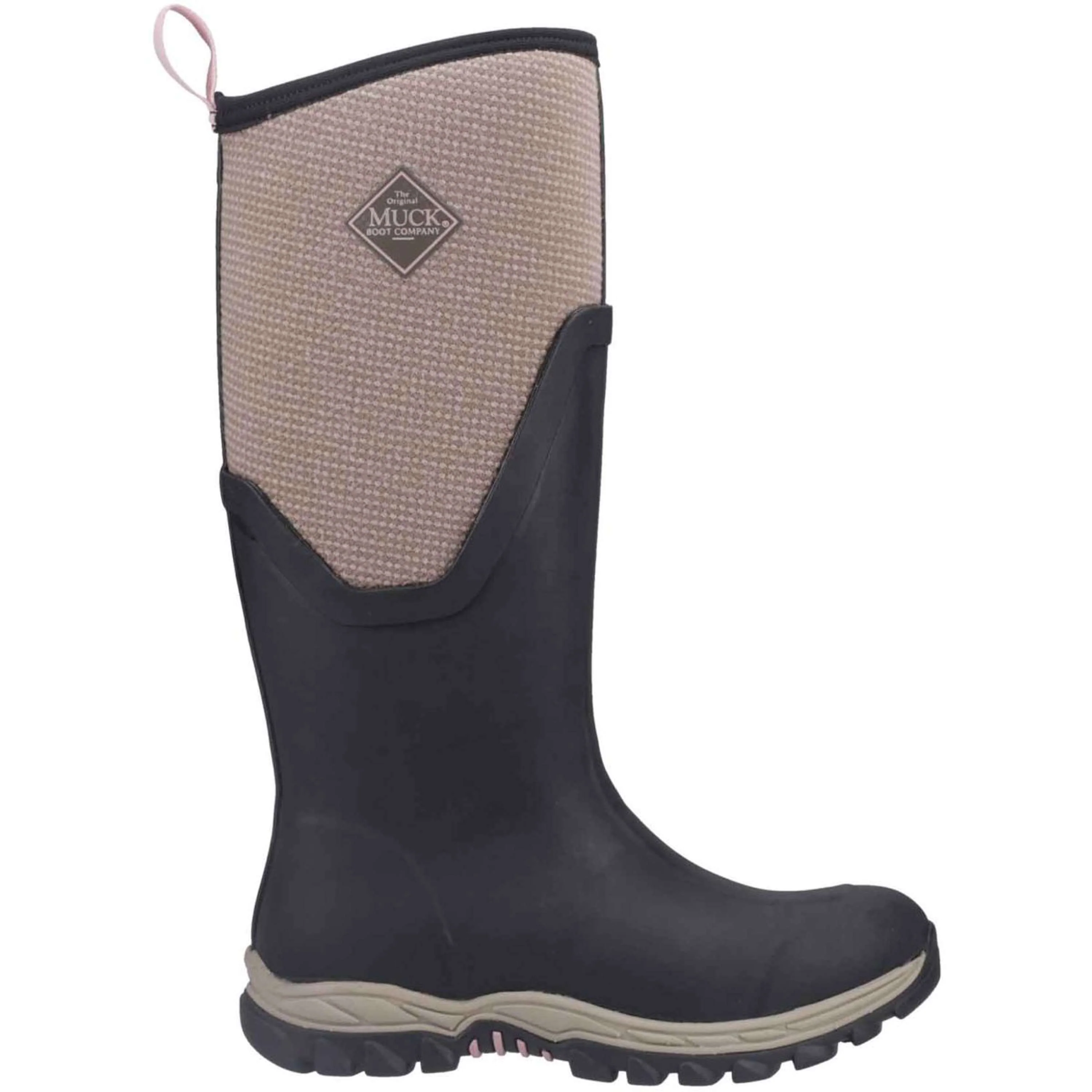 Muck Boot Arctic Sport II Tall Damen Black/Tweed - Image 2