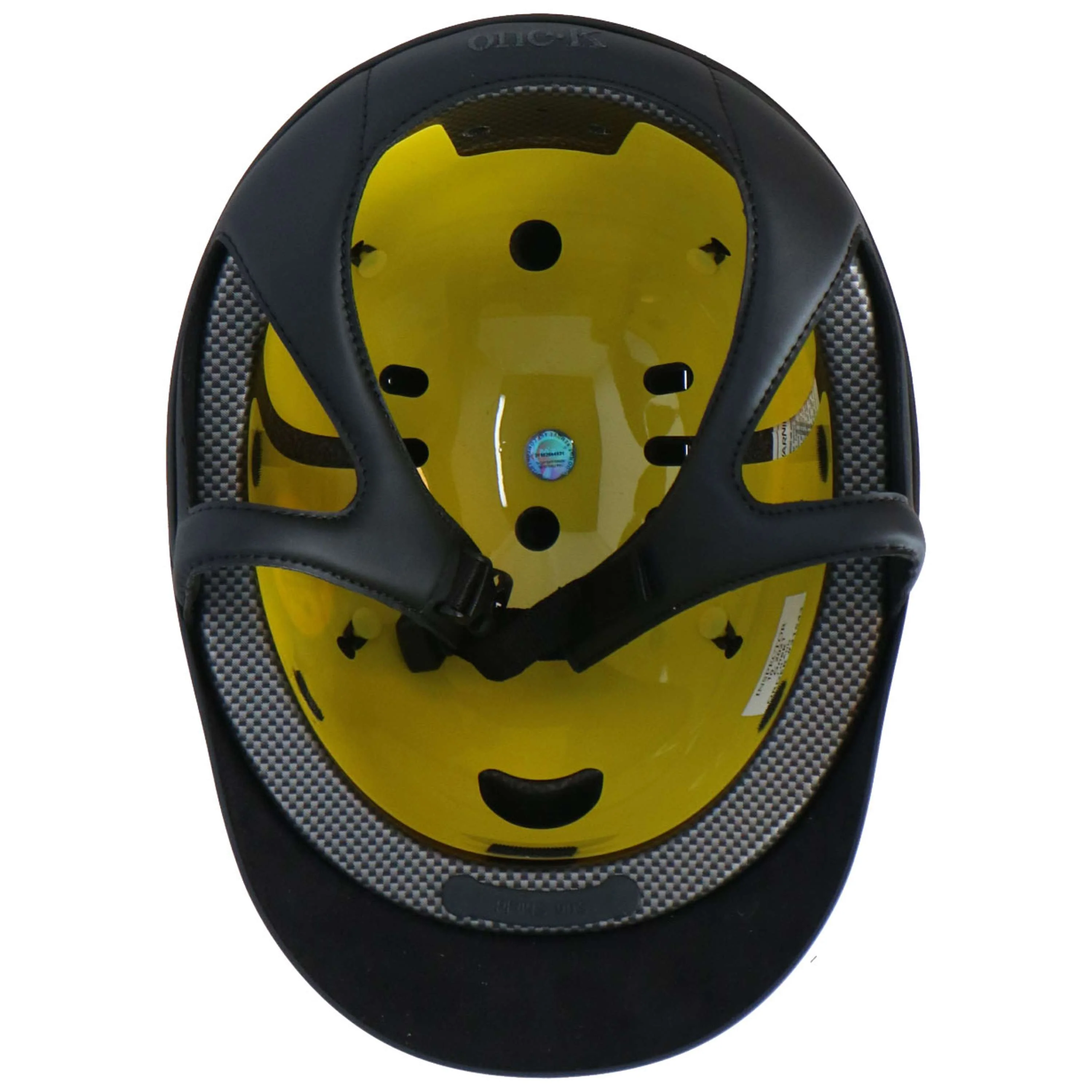 OneK Reithelm Mips Defender Matt Glossy Top Swarovski Navy - Image 7