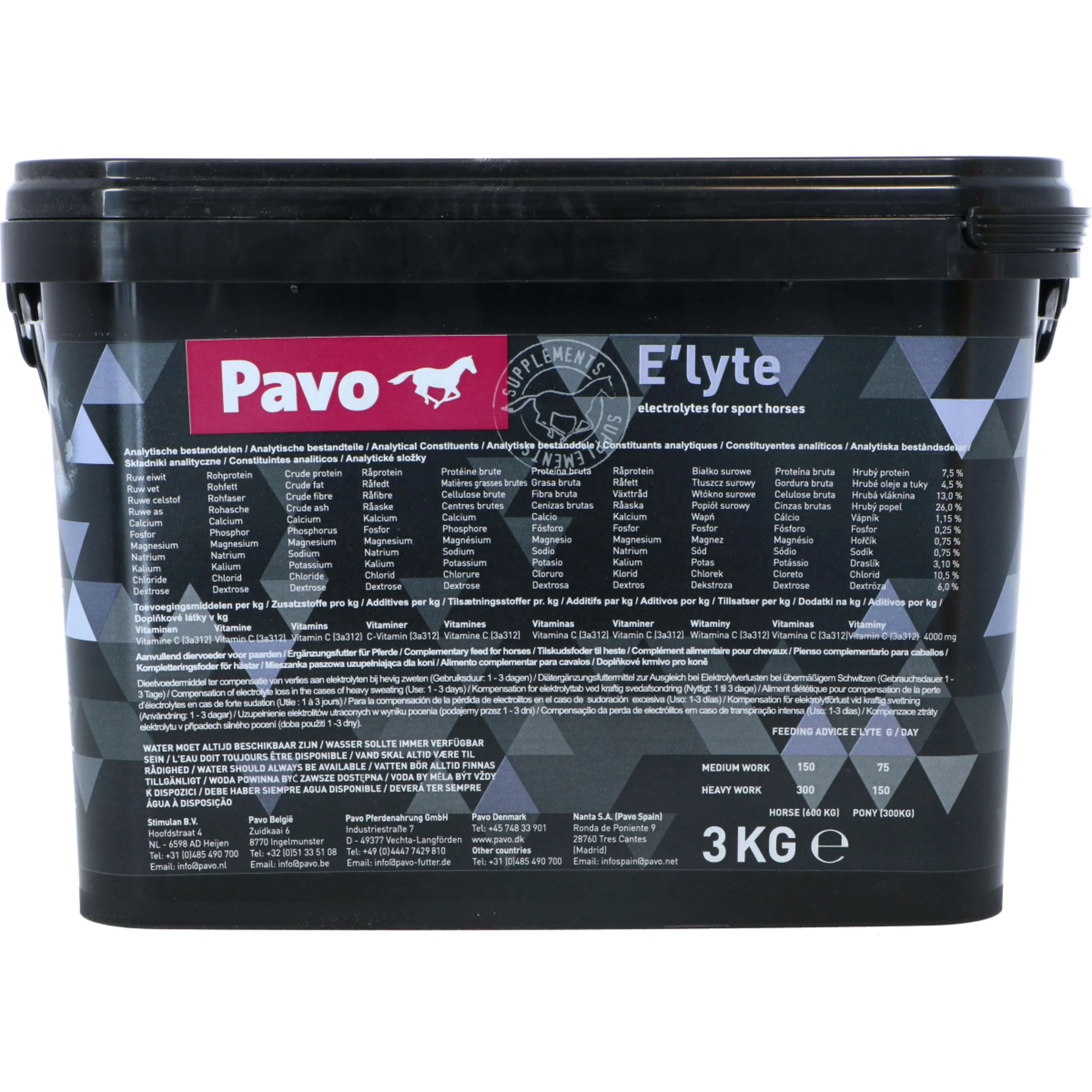 Pavo Nahrungssupplement E'lyte Einmer - Image 3
