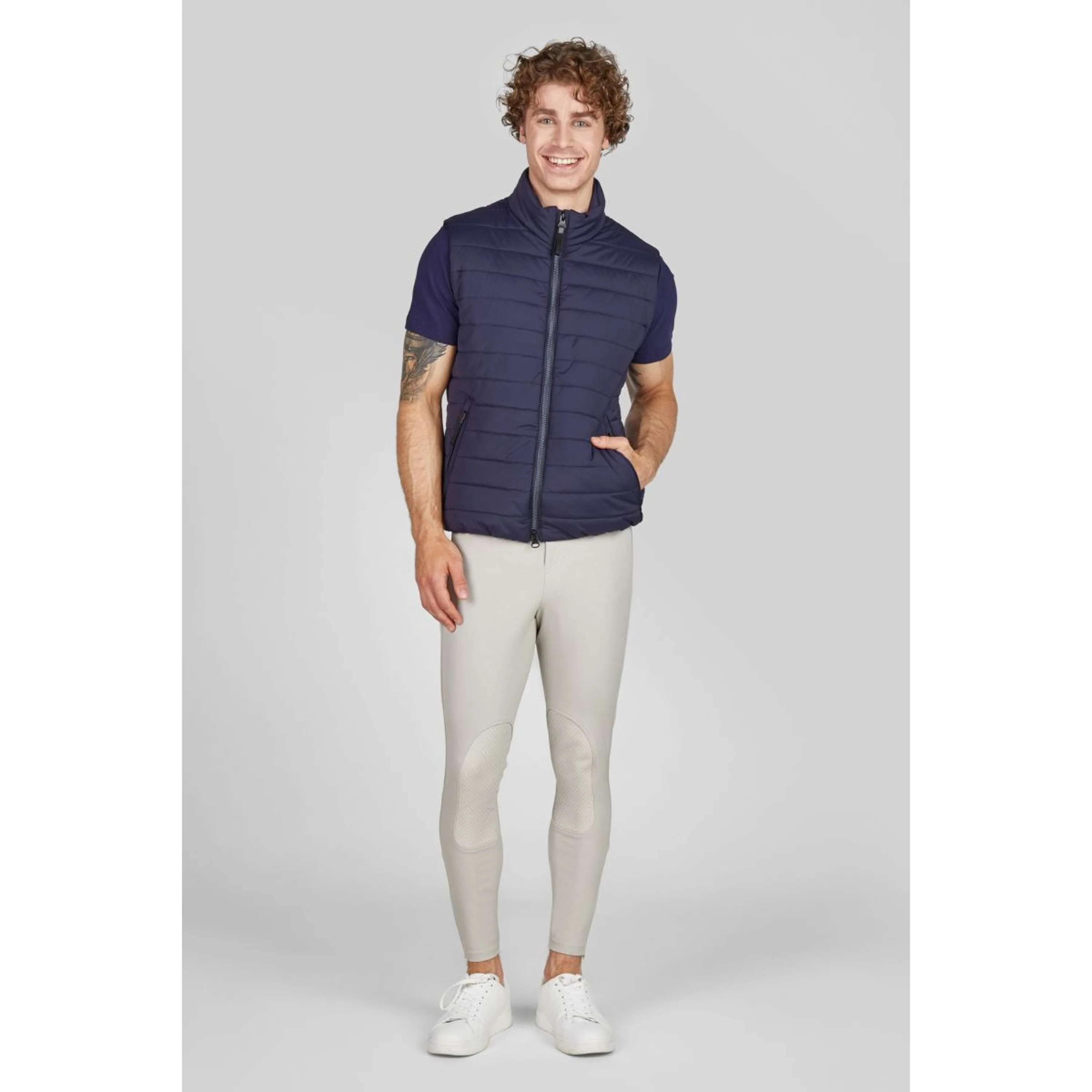 Pikeur Weste Quilted Herren Nightblue - Image 2