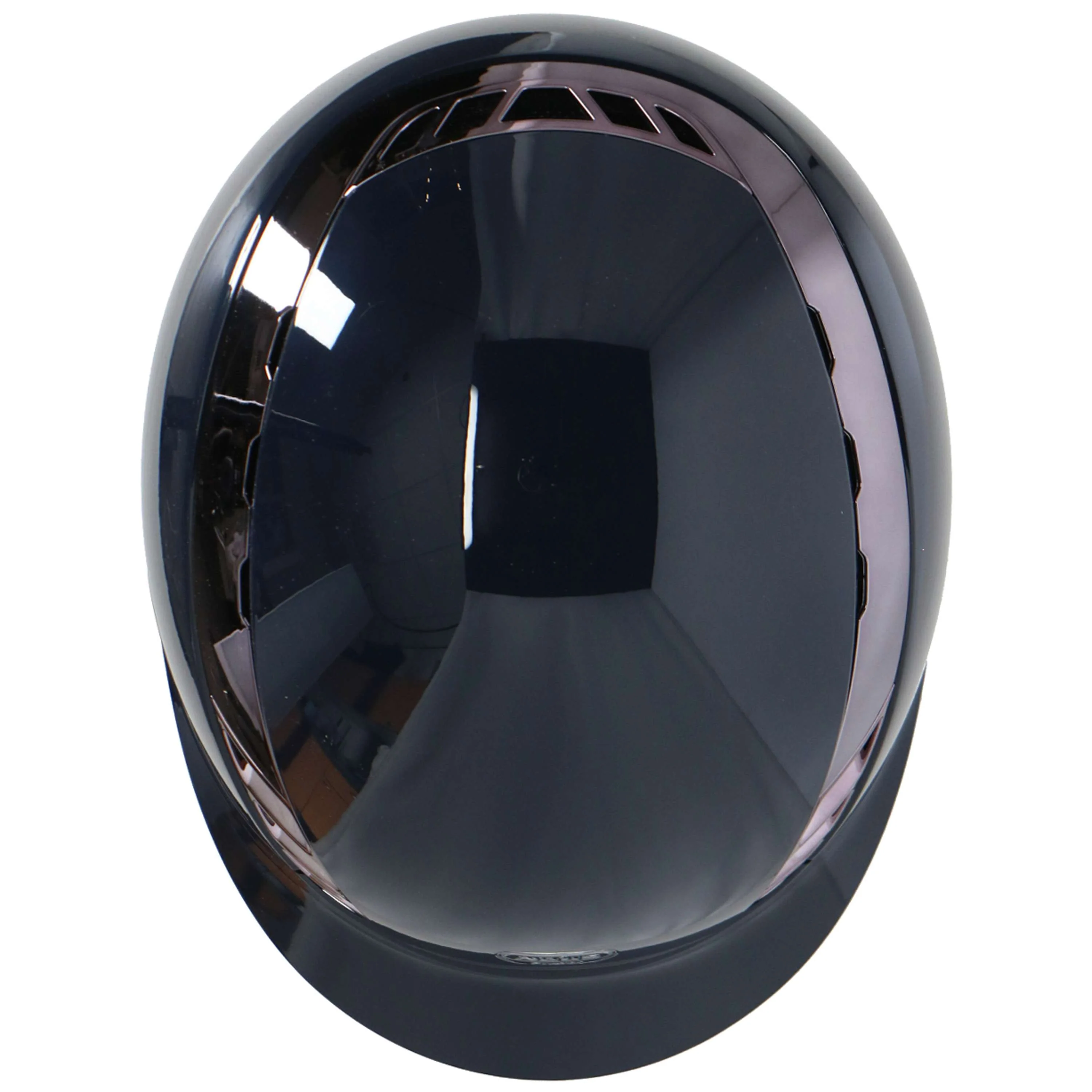 Pikeur X Abus Reithelm AirLuxe CHROME Shiny Midnight Blue - Image 6