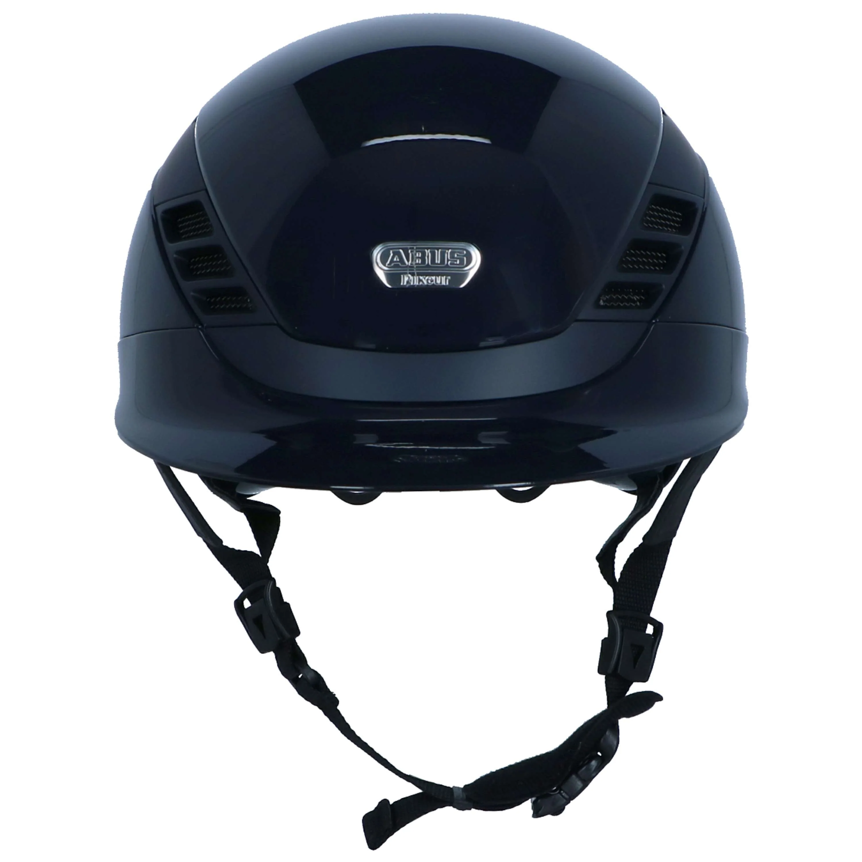 Pikeur X Abus Reithelm AirLuxe PURE Shiny Midnight Blue - Image 2