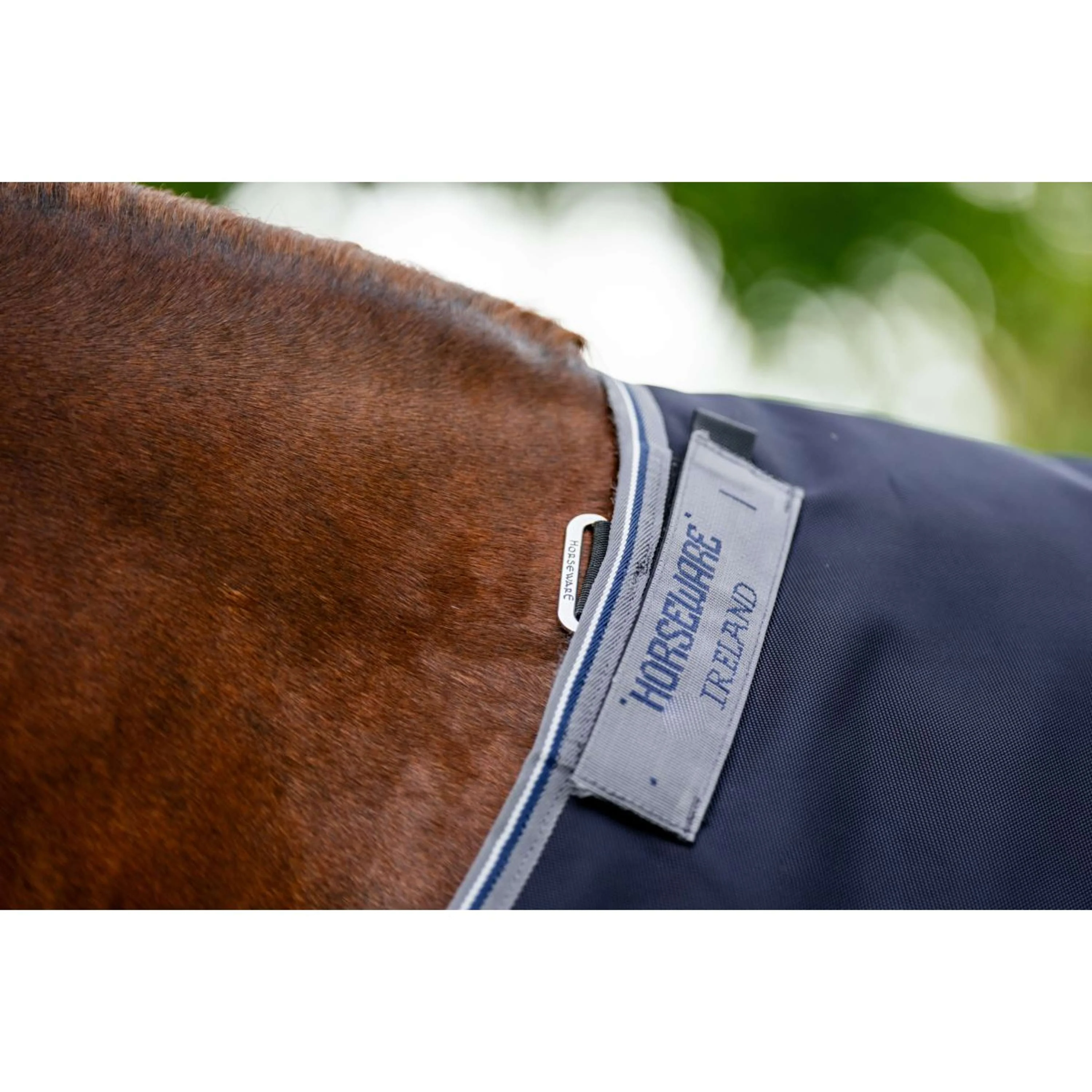 Rambo Turnout 1680D 100g Marineblau/Gewittergrau/Silber - Image 2