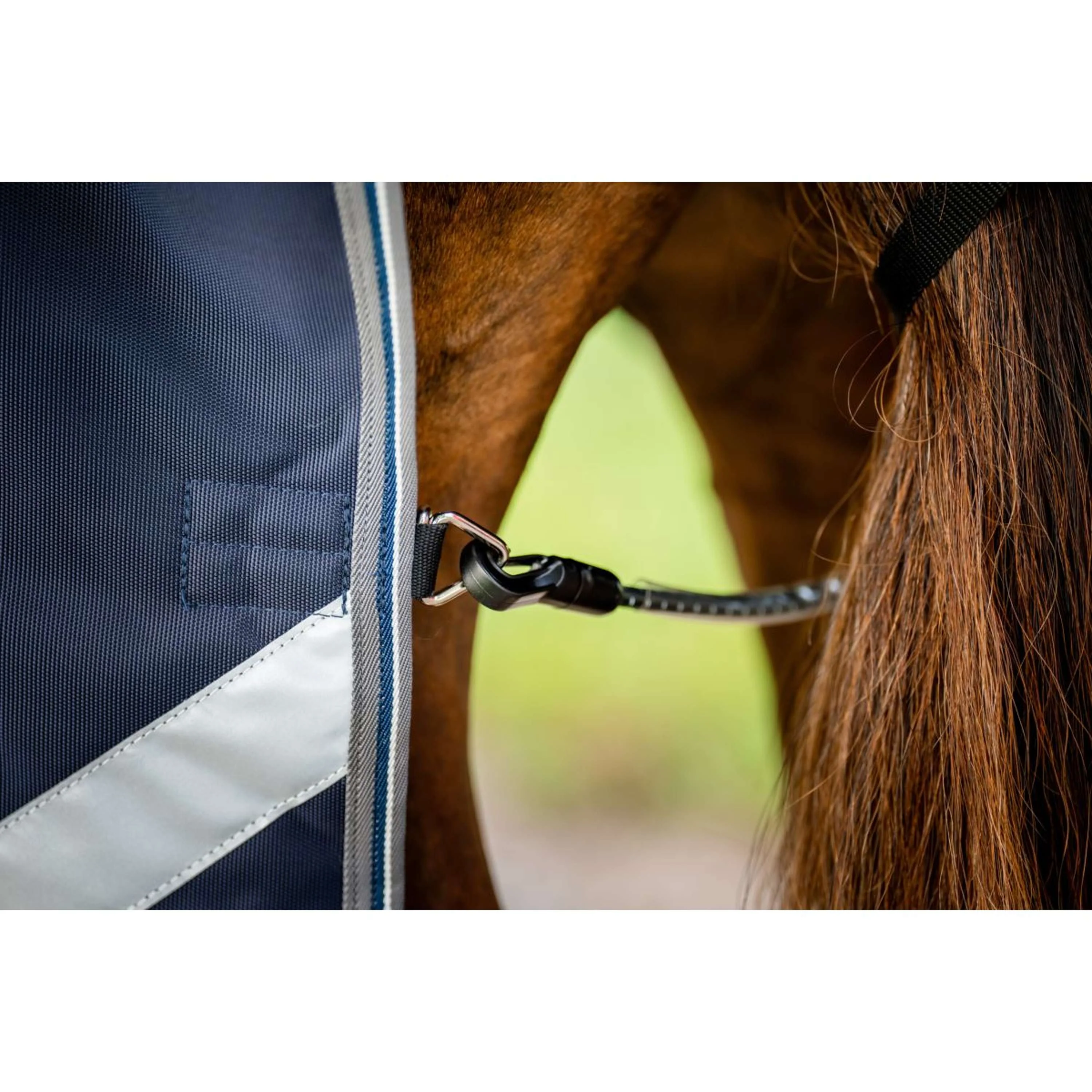 Rambo Turnout 1680D 100g Marineblau/Gewittergrau/Silber - Image 6