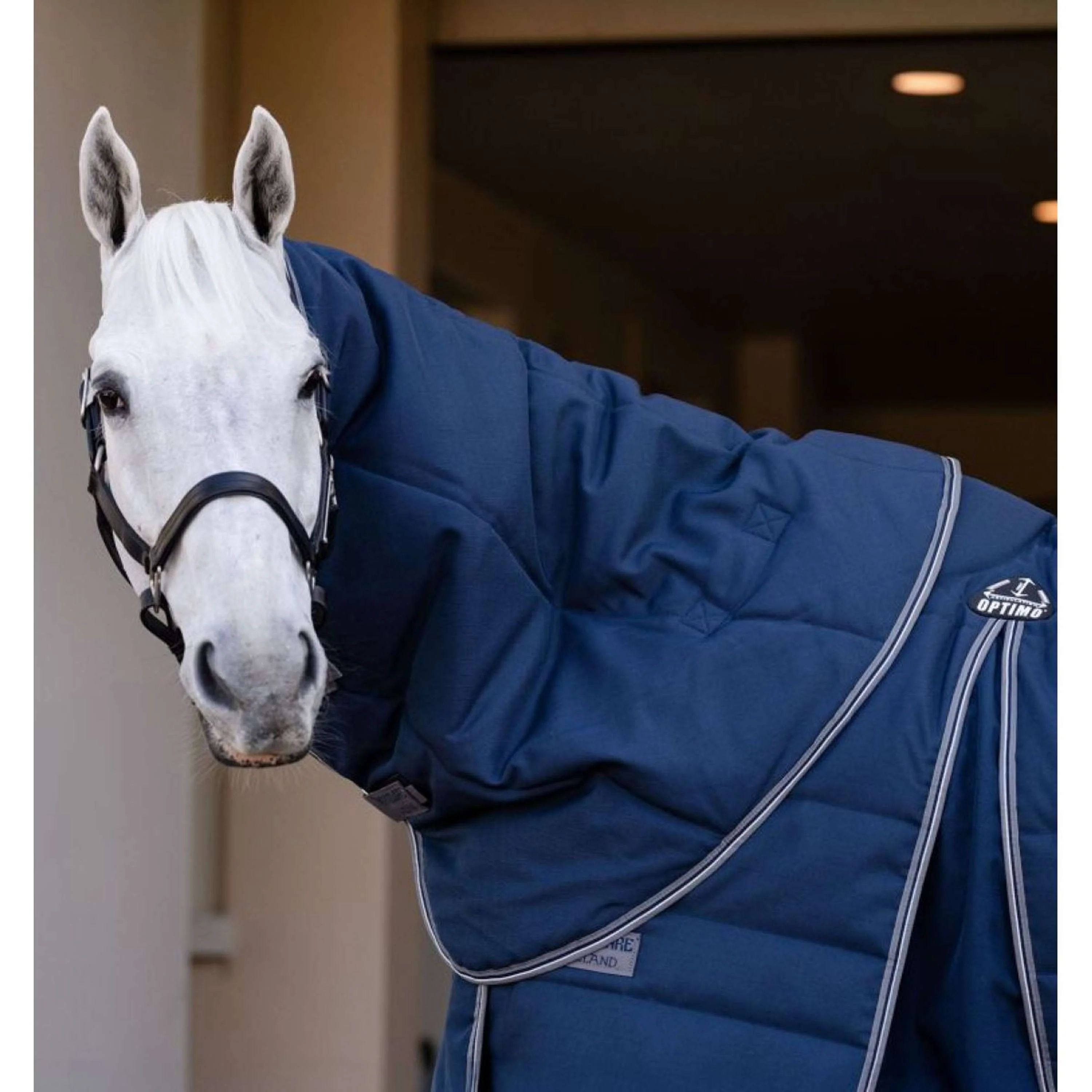 Rambo Optimo Halsstück 200g Navy/Thunderstorm Grey/Silver - Image 2